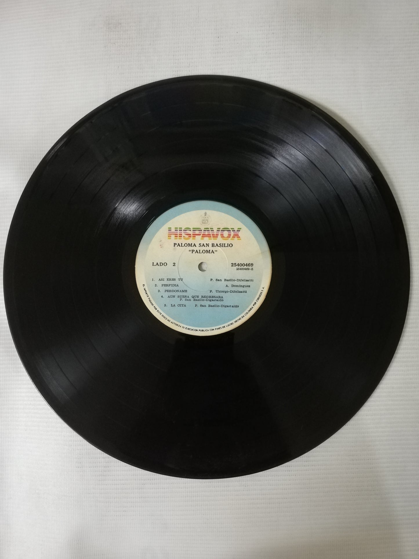 LP PALOMA SAN BASILIO - PALOMA