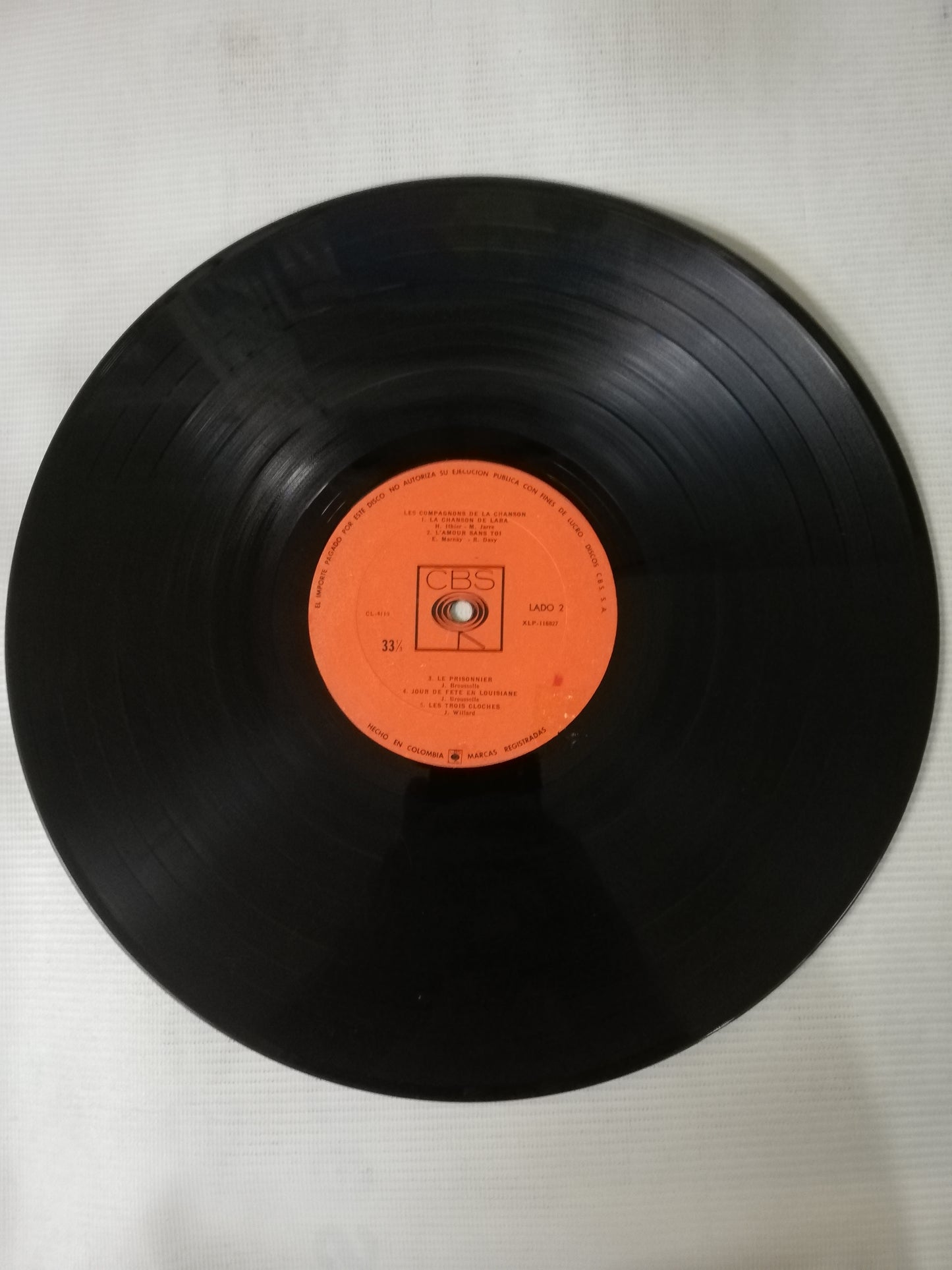 LP LOS COMPAÑEROS DE LA CANCIÓN - LOS COMPAÑEROS DE LA CANCIÓN