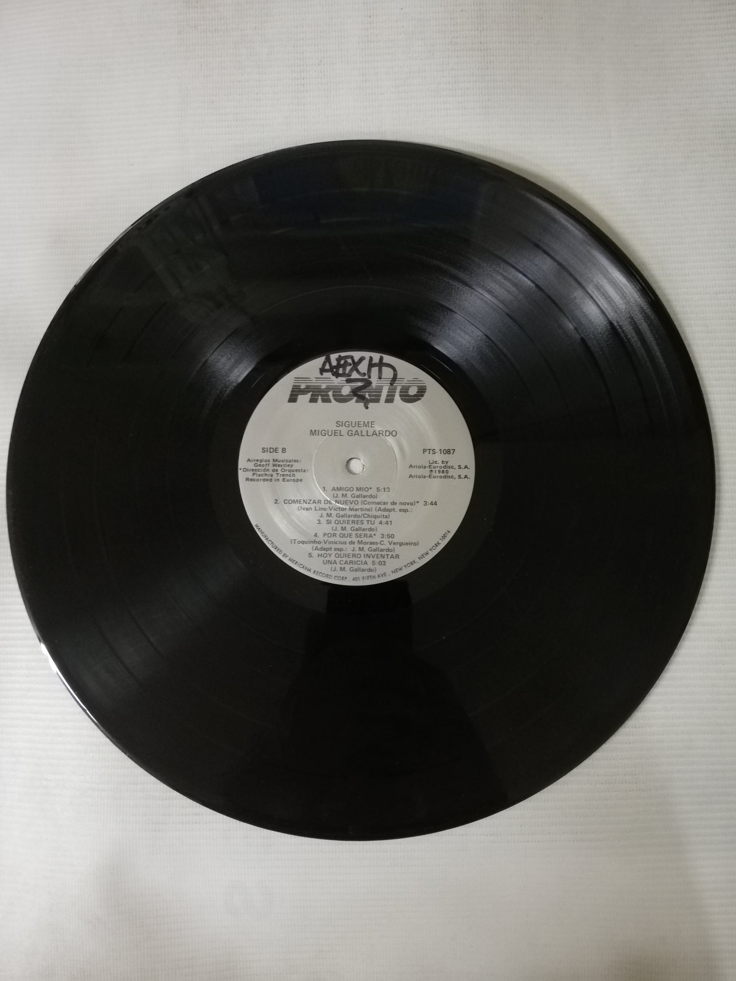 LP MIGUEL GALLARDO - SÍGUEME