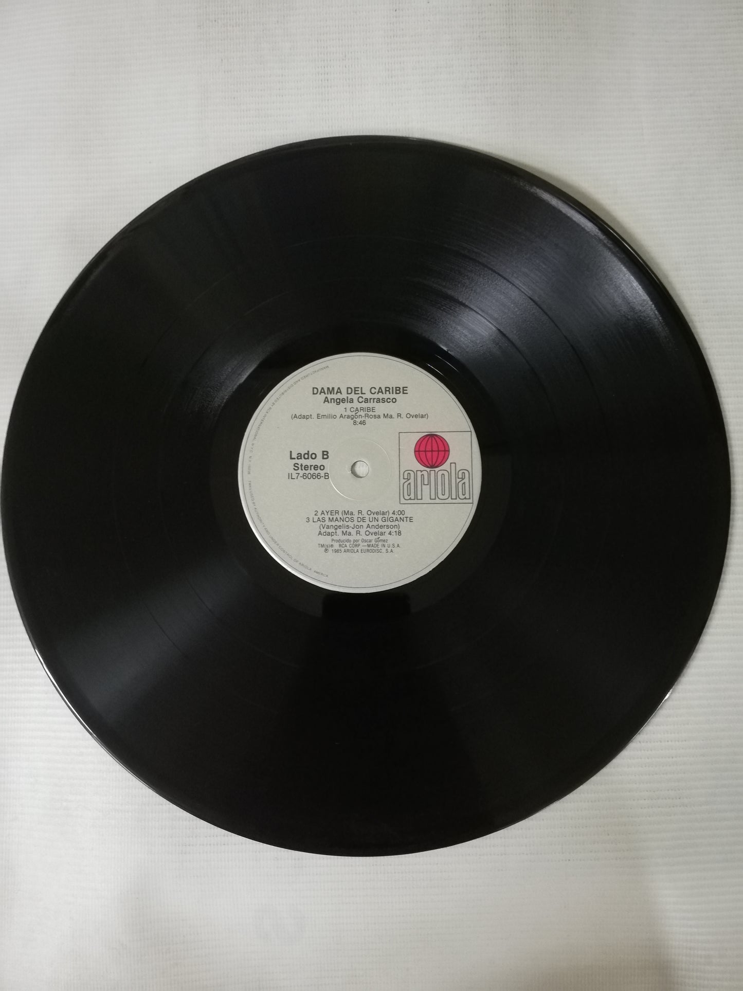 LP ANGELA CARRASCO - DAMA DEL CARIBE