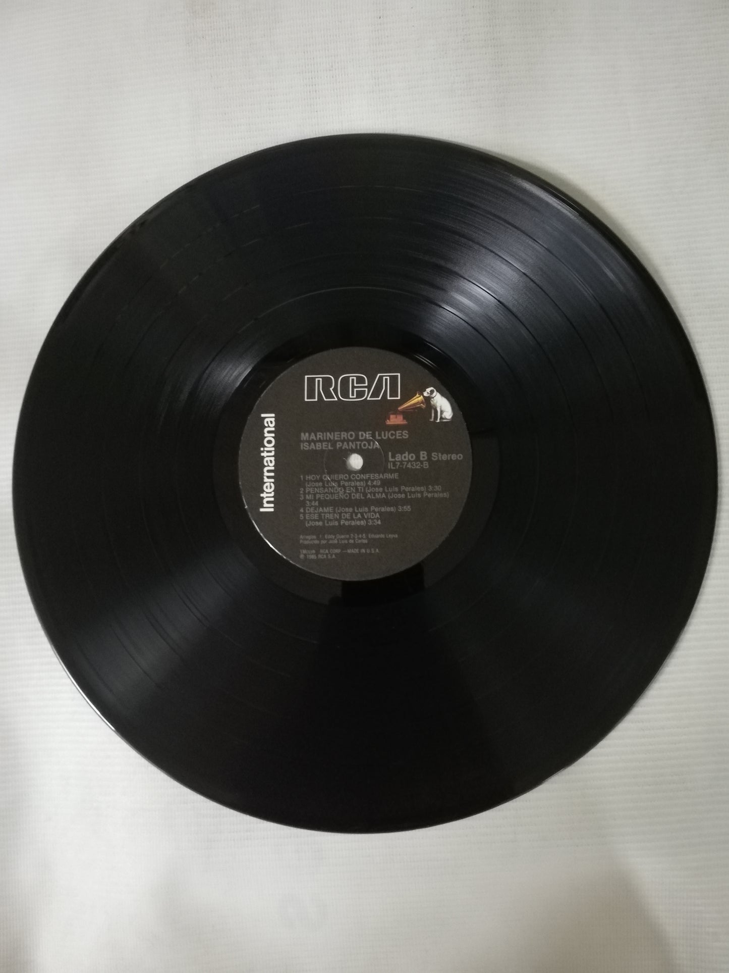 LP ISABEL PANTOJA - MARINERO DE LUCES