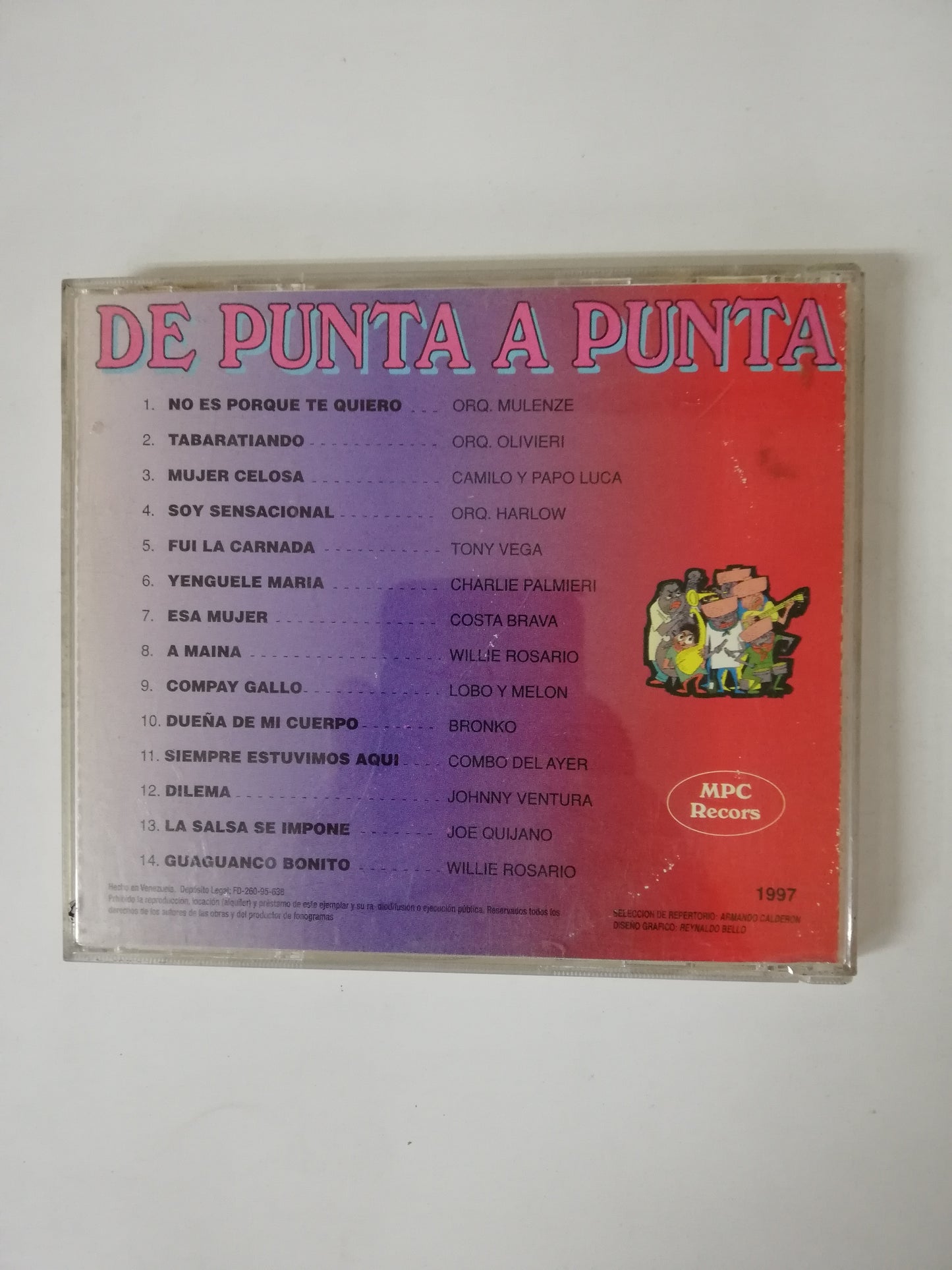 CD DE PUNTA A PUNTA - VARIOS INTÉRPRETES