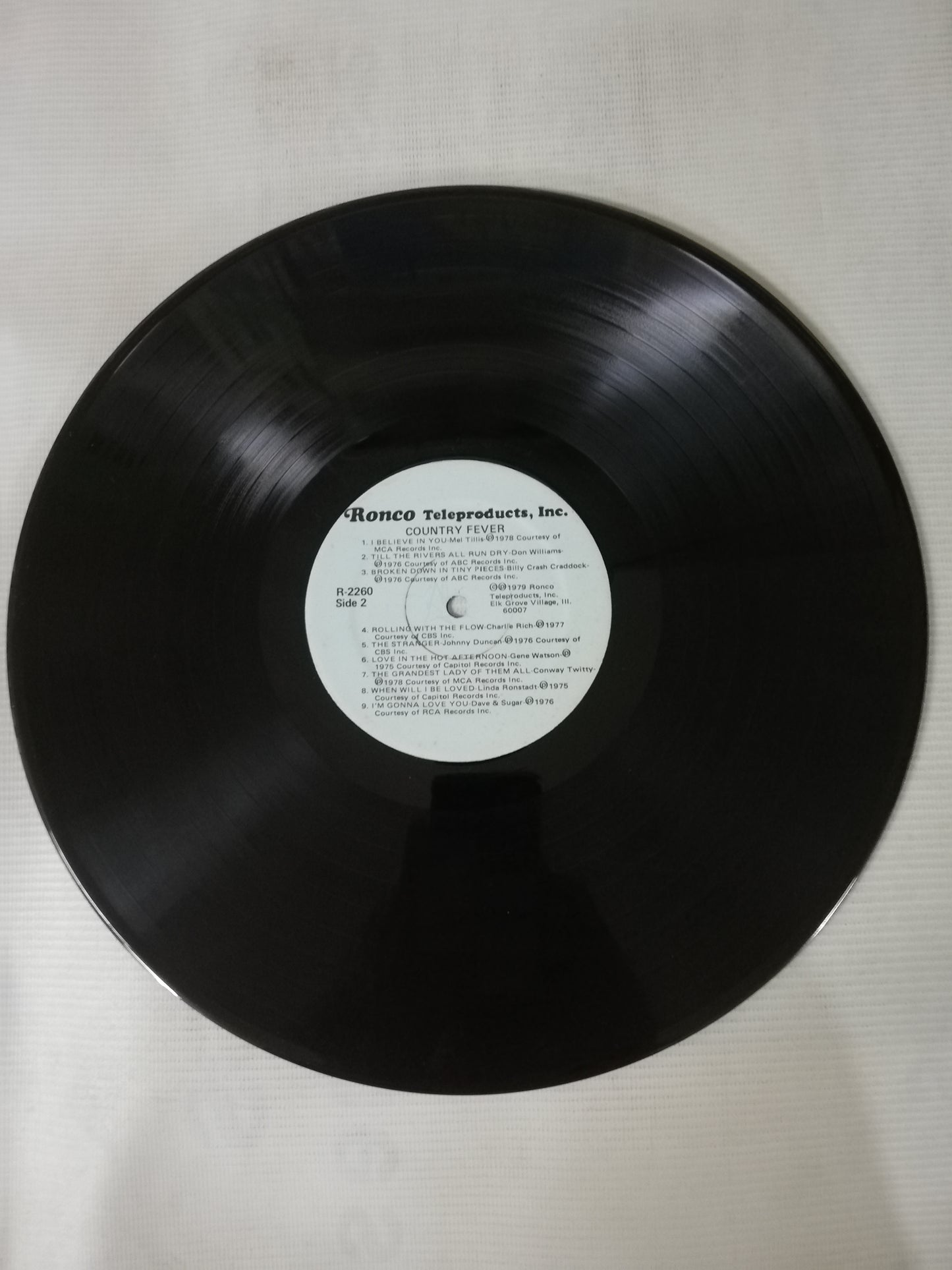 LP COUNTRY FEVER - COUNTRY COMPILATION