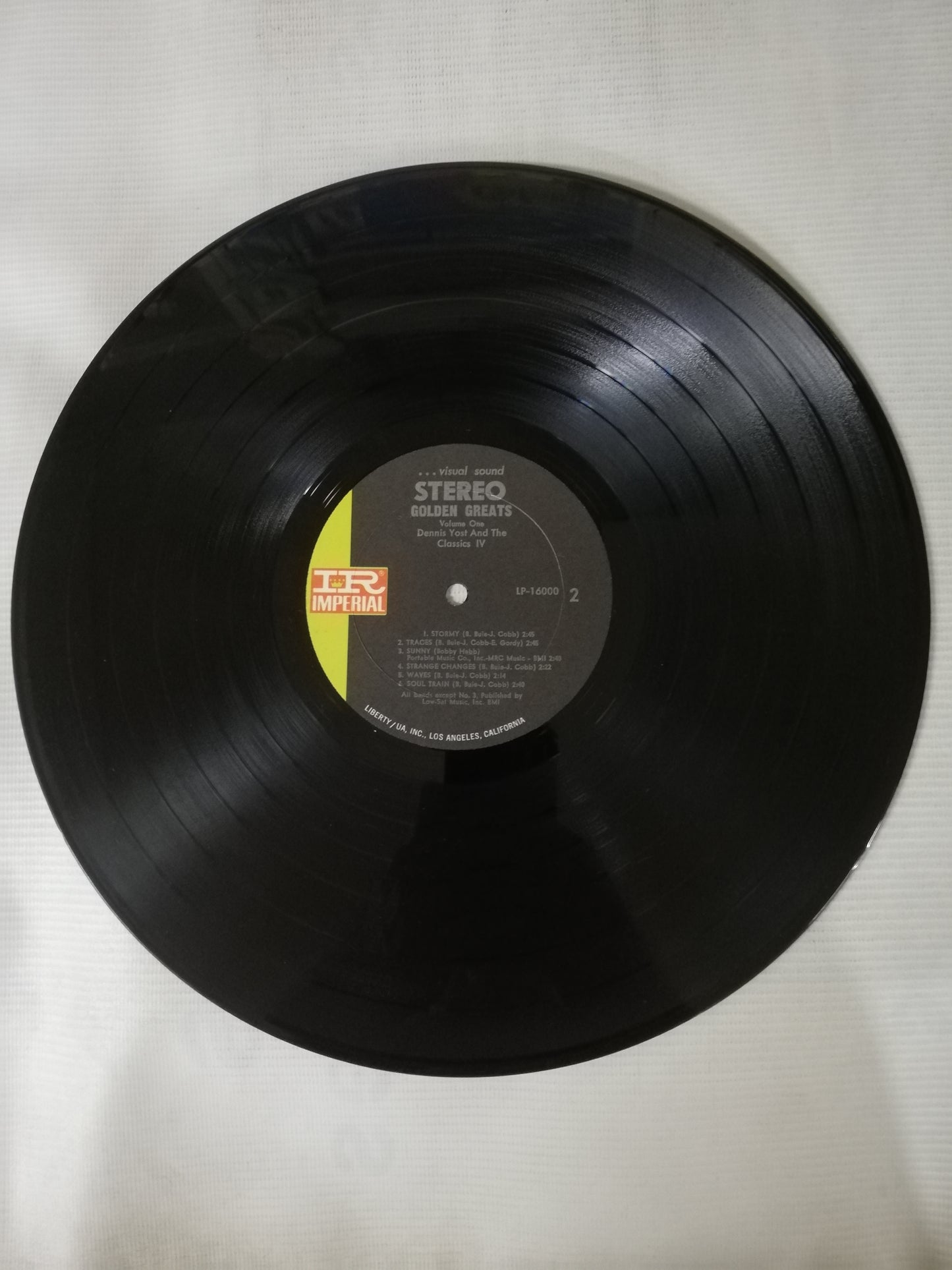 LP DENNIS YOST AND THE CLASSICS IV - GOLDEN GREATS VOL. 1