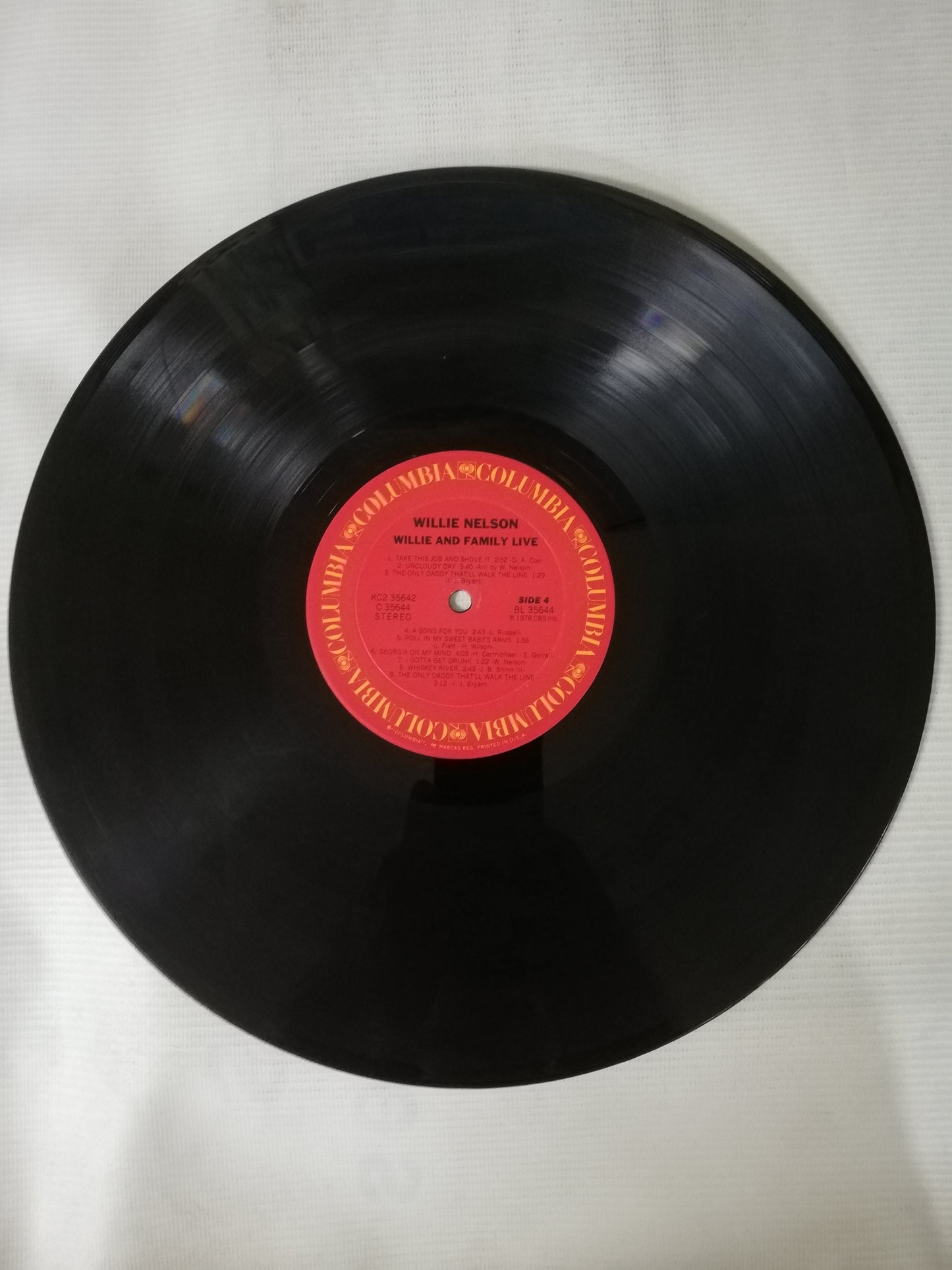 LP WLLIE NELSON - WIILIE AND FAMILY LIVE - VINYL X 2