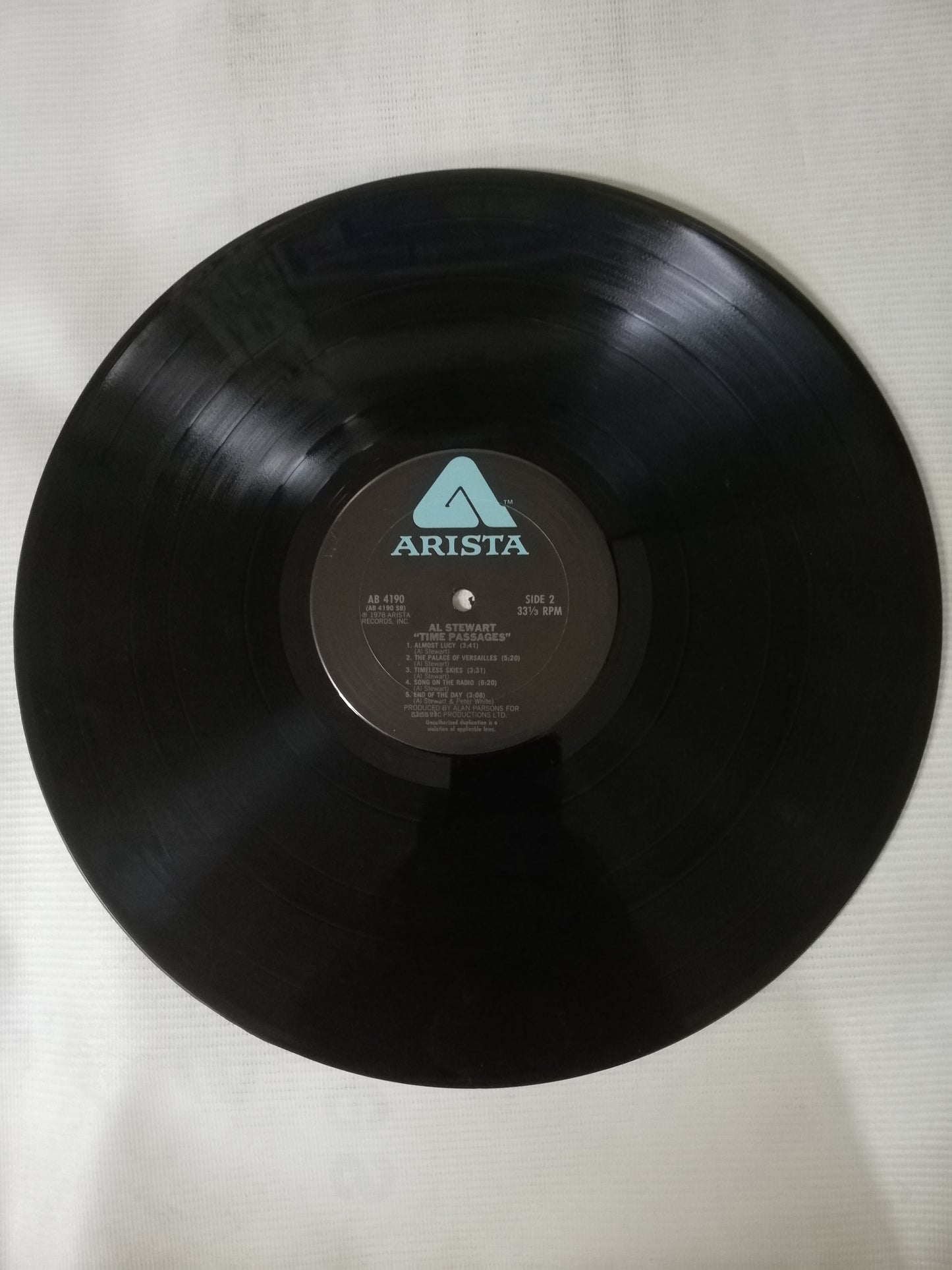 LP AL STEWART - TIME PASSAGES