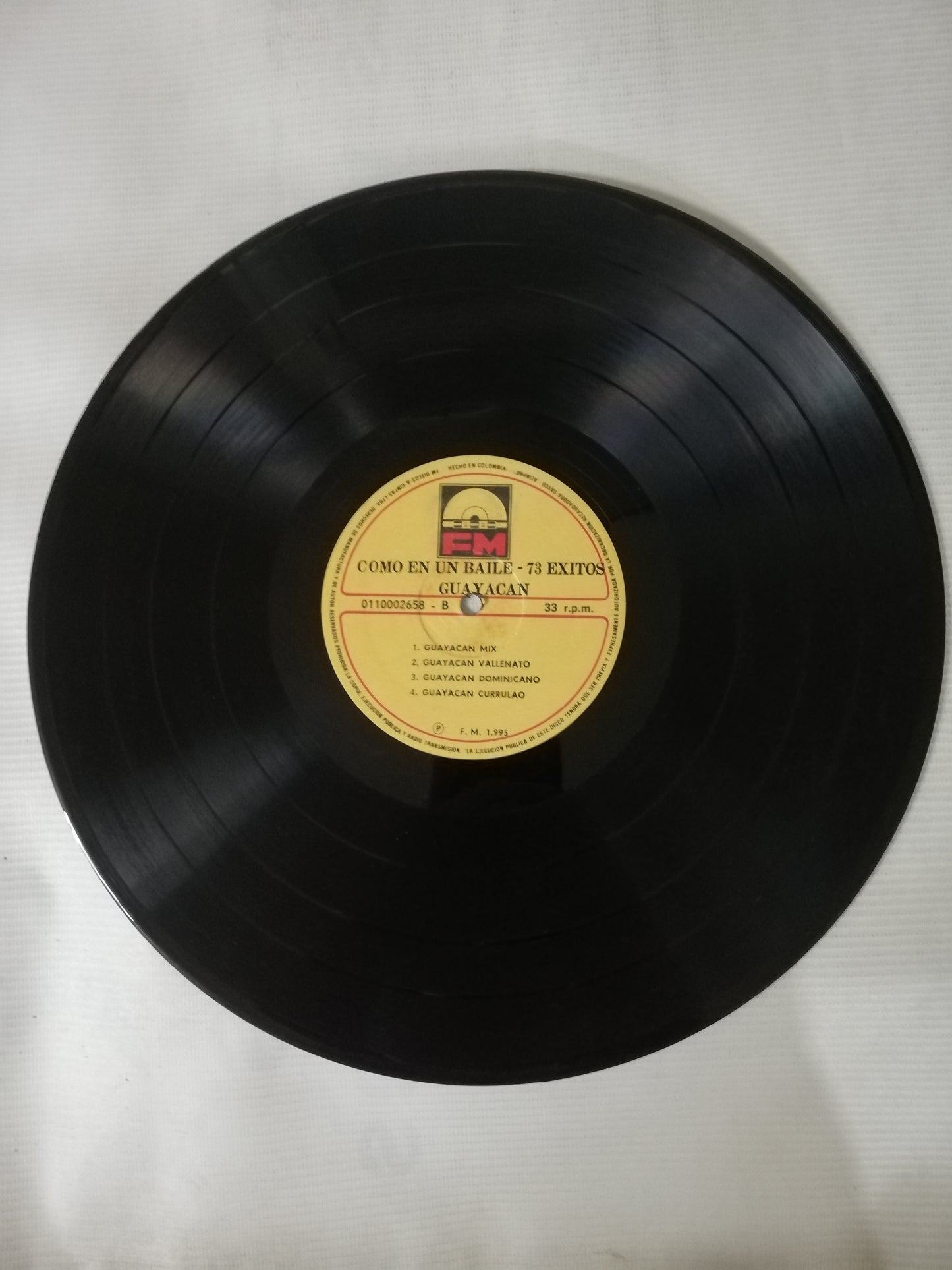 LP GUAYACÁN ORQUESTA - COMO EN UN BAILE