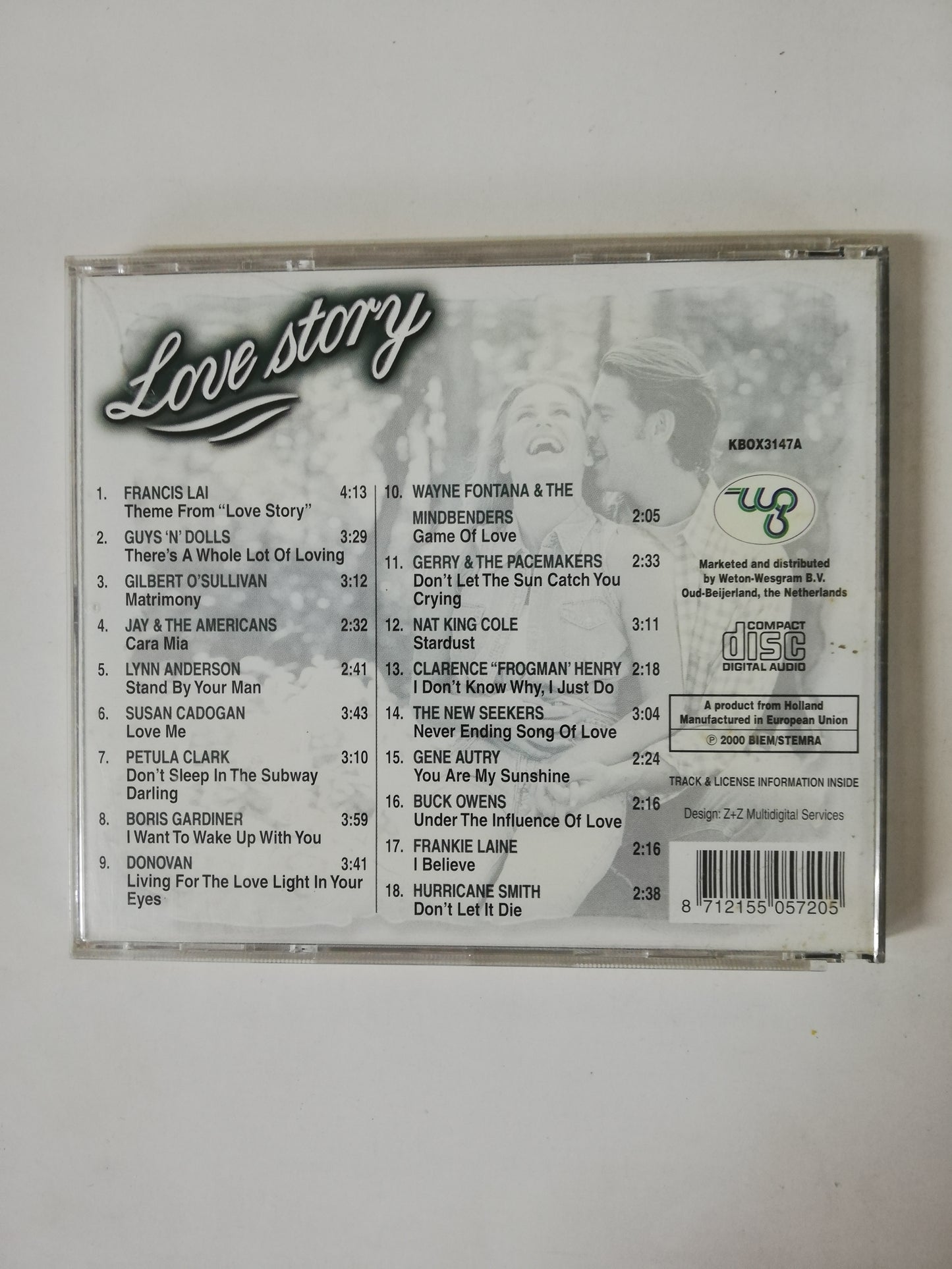 CD LOVE STORY - LOVE STORY I