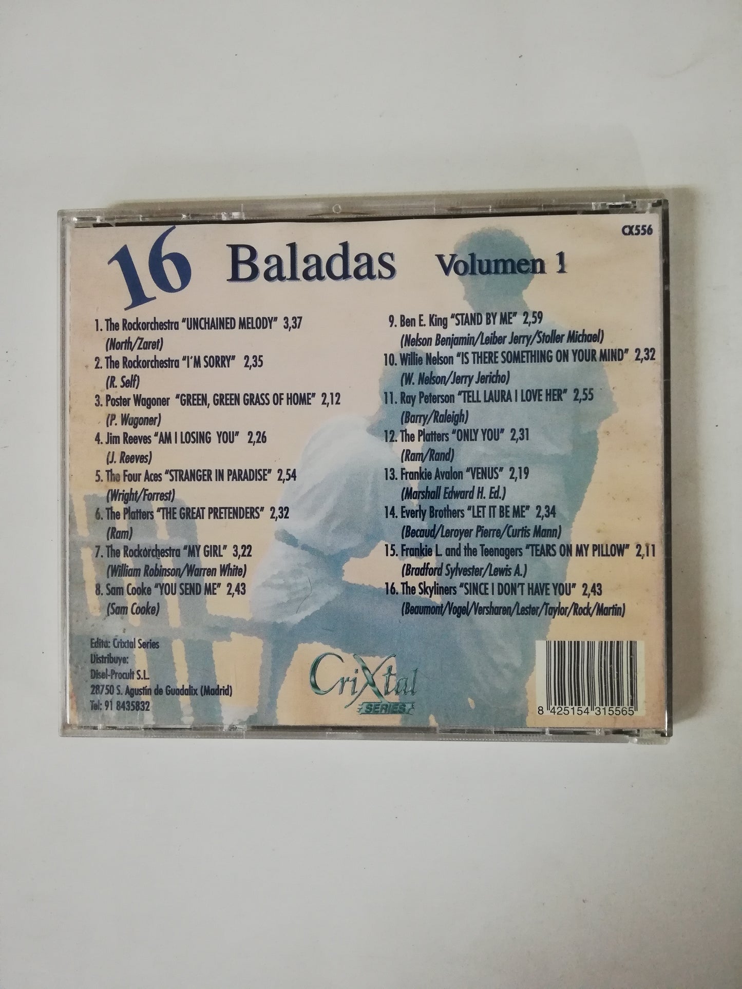 CD 16 BALADAS - 16 BALADAS VOL. 1