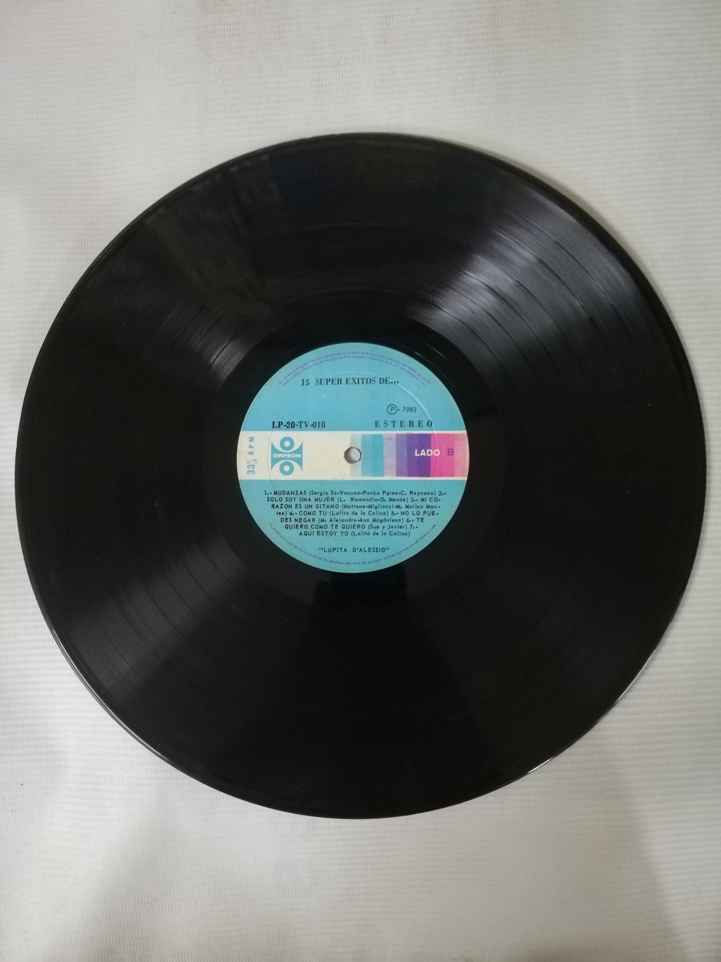 LP LUPITA D´ALESSIO - 15 EXITOS