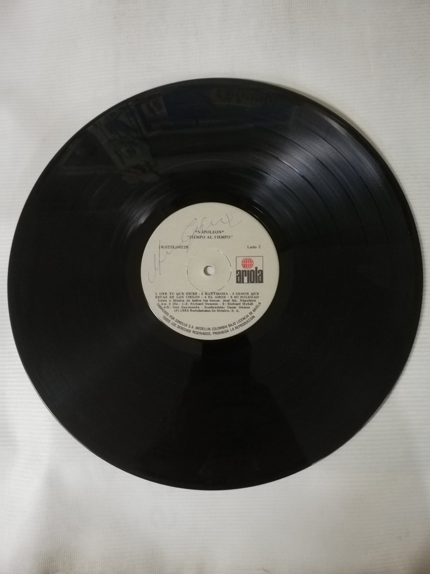 LP JOSÉ MARIA NAPOLEÓN - TIEMPO AL TIEMPO