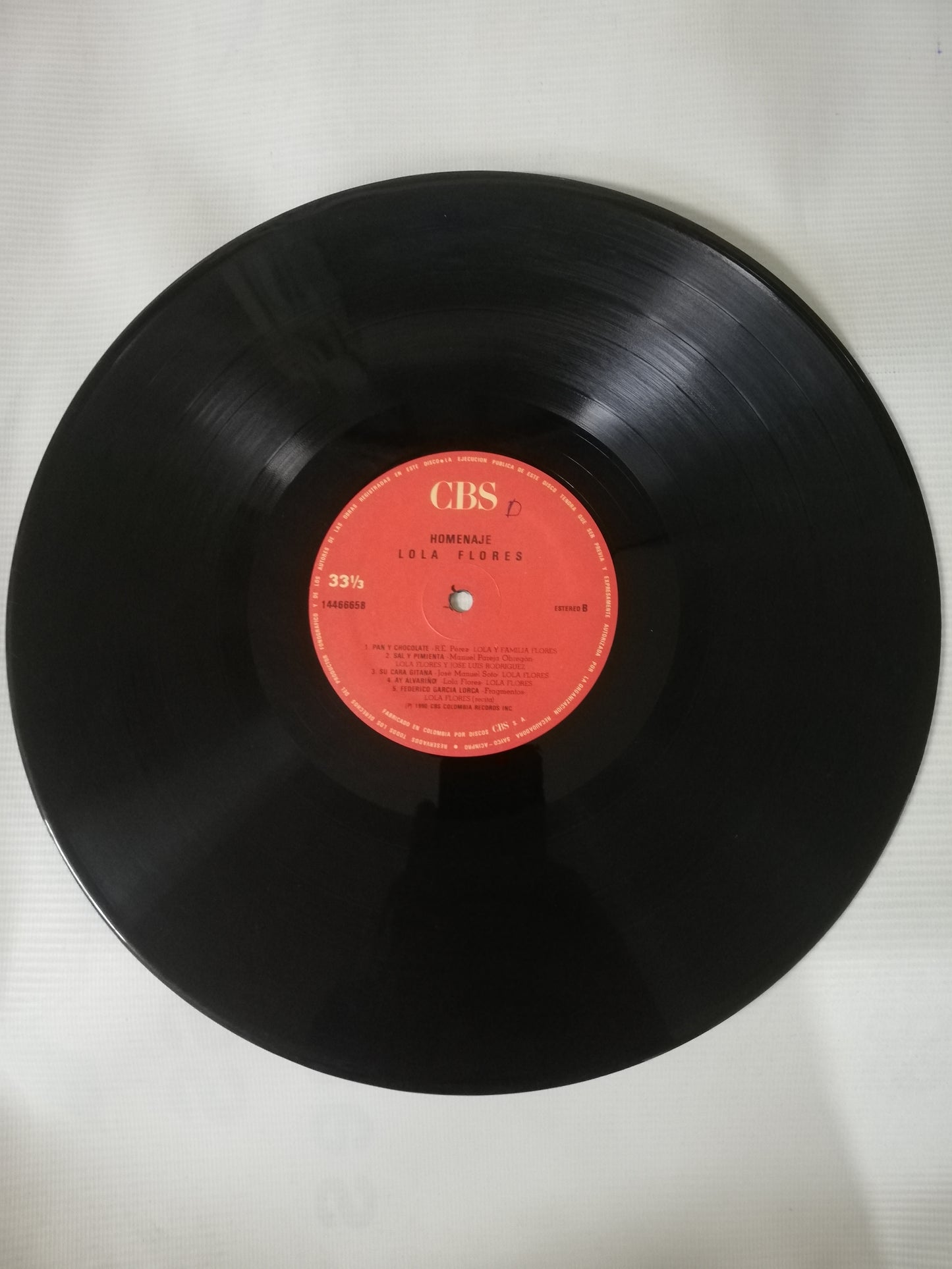 LP LOLA FLORES - HOMENAJE