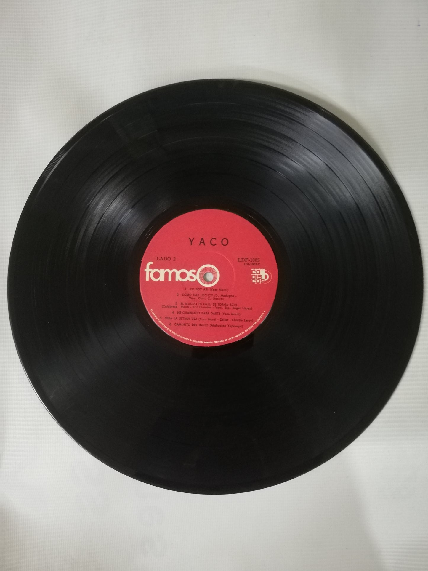 LP YACO MONTI - YO SOY ASI