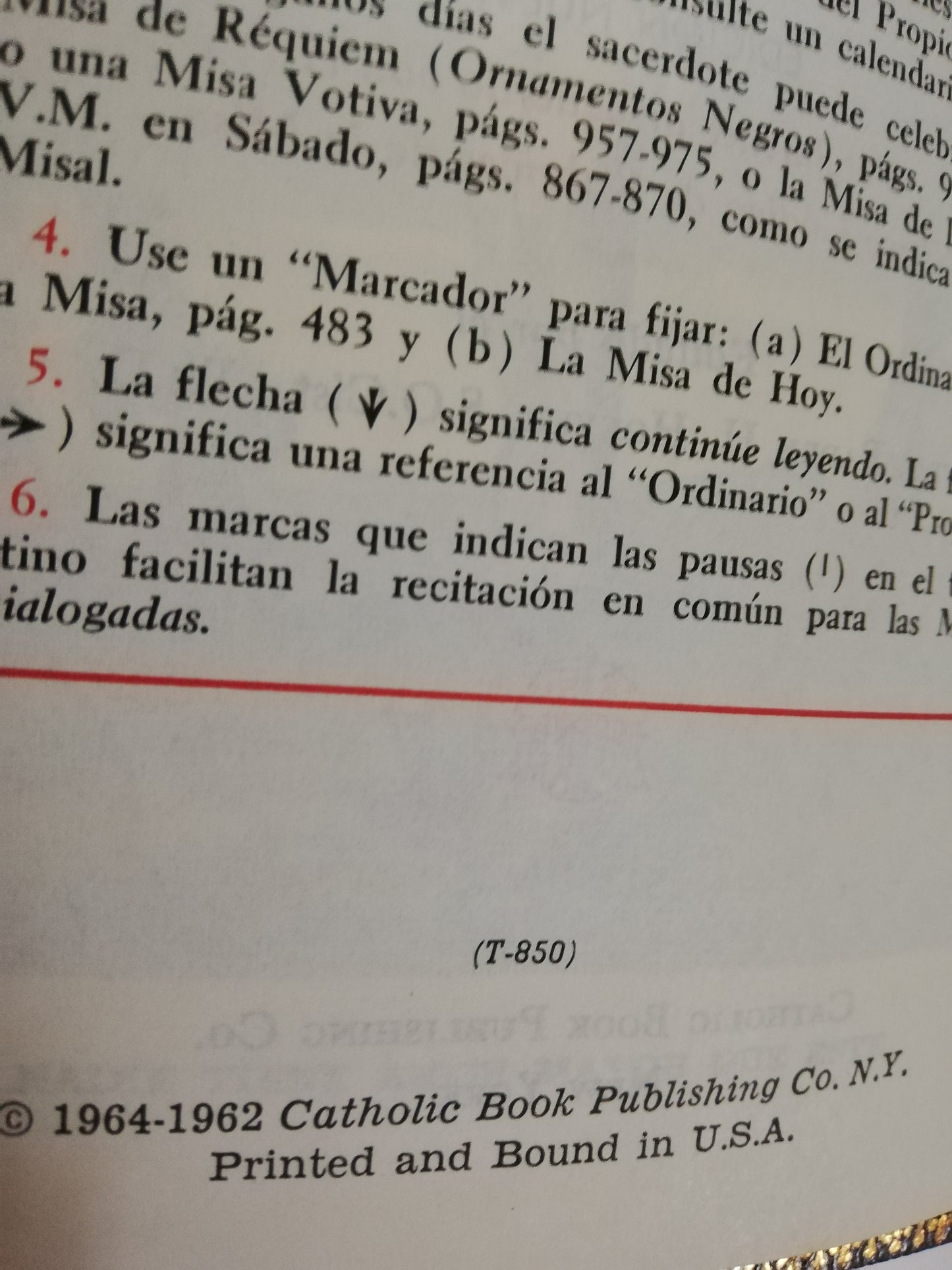 MISAL DIARIO SAN JOSÉ - PADRE H. HOEVER