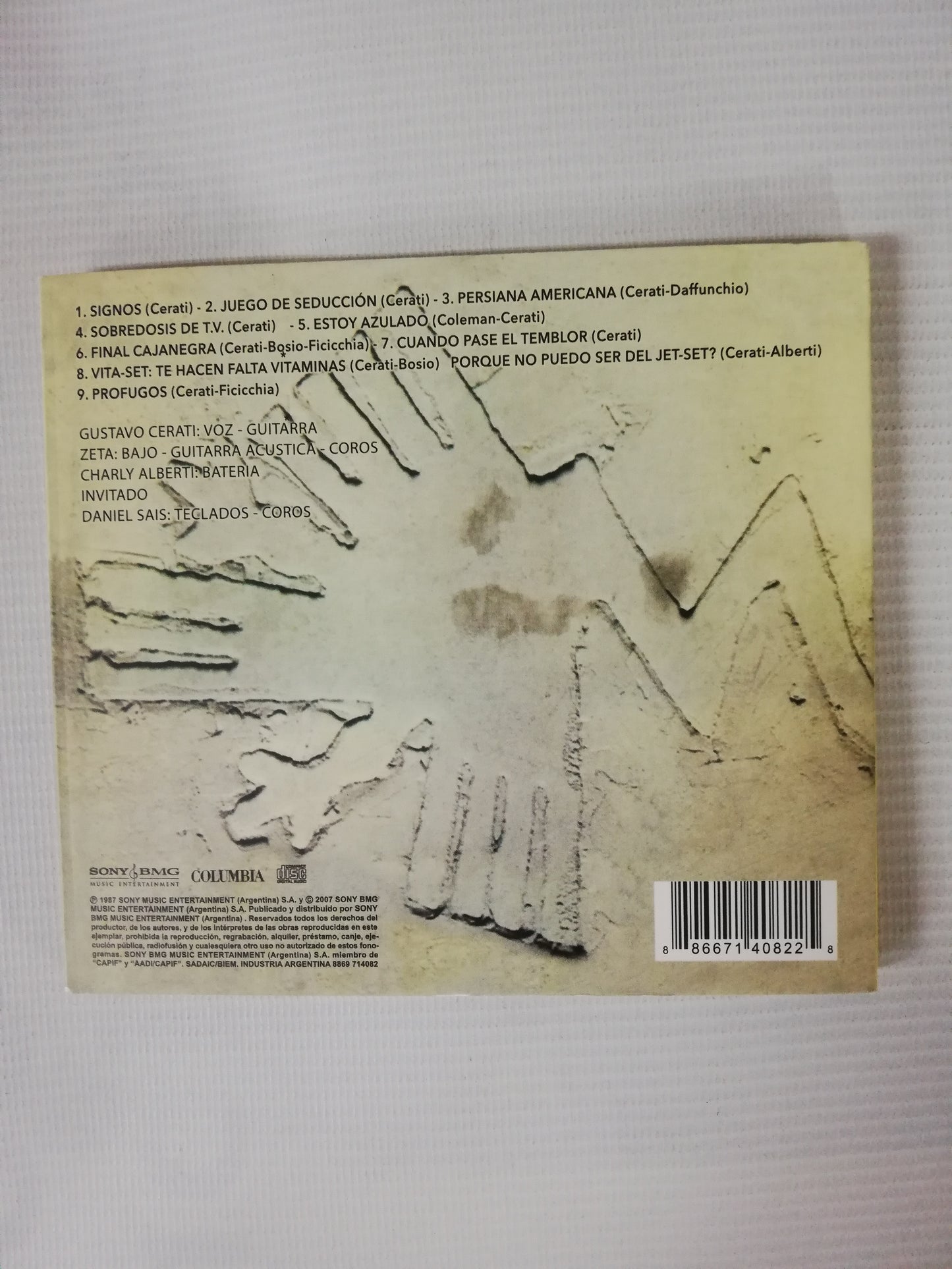 CD SODA STEREO - RUIDO BLANCO