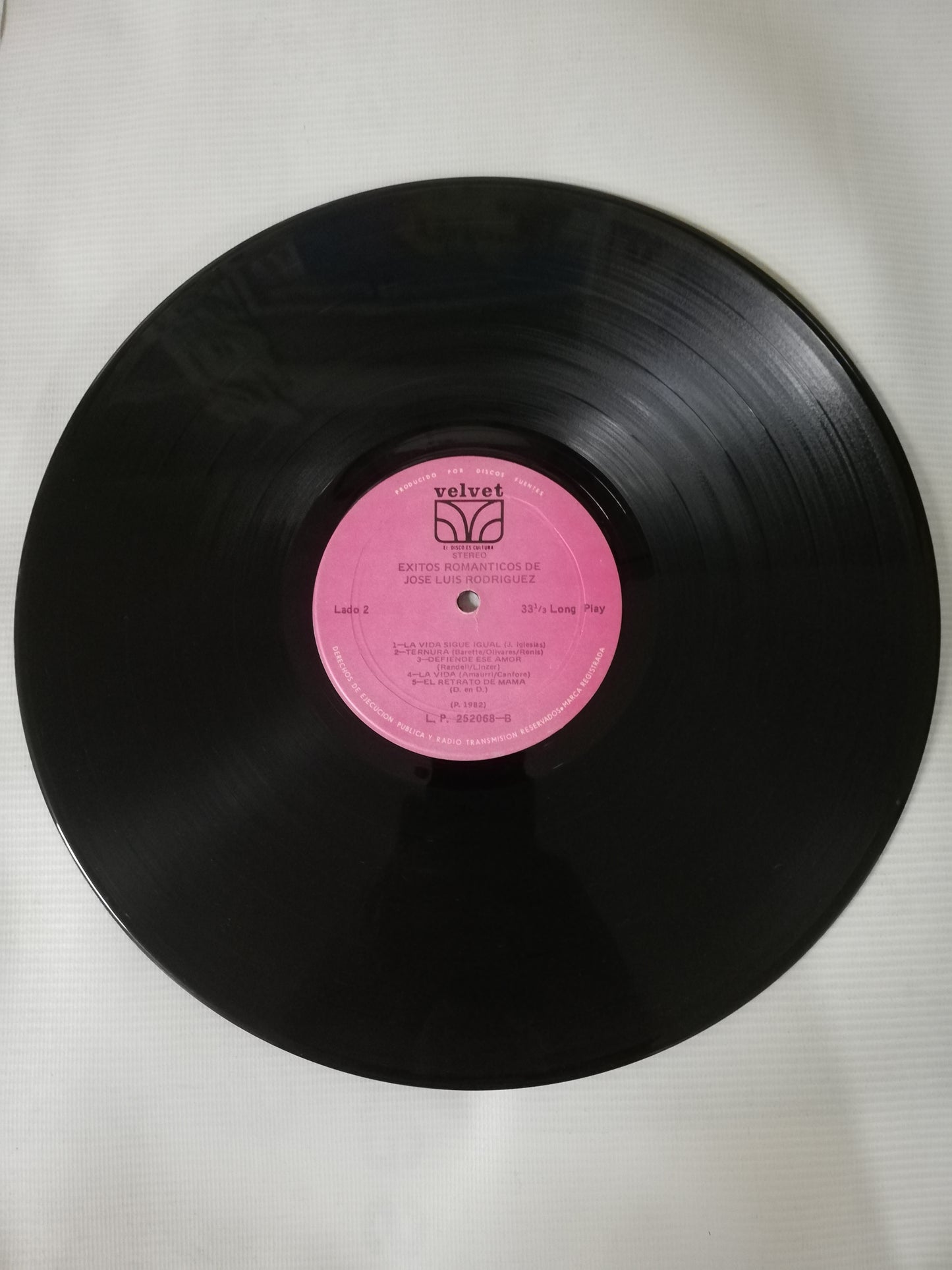 LP JOSE LUIS RODRIGUEZ - LOS EXITOS ROMÁNTICOS