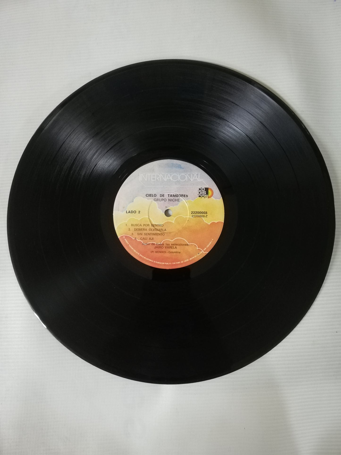 LP GRUPO NICHE - CIELO DE TAMBORES