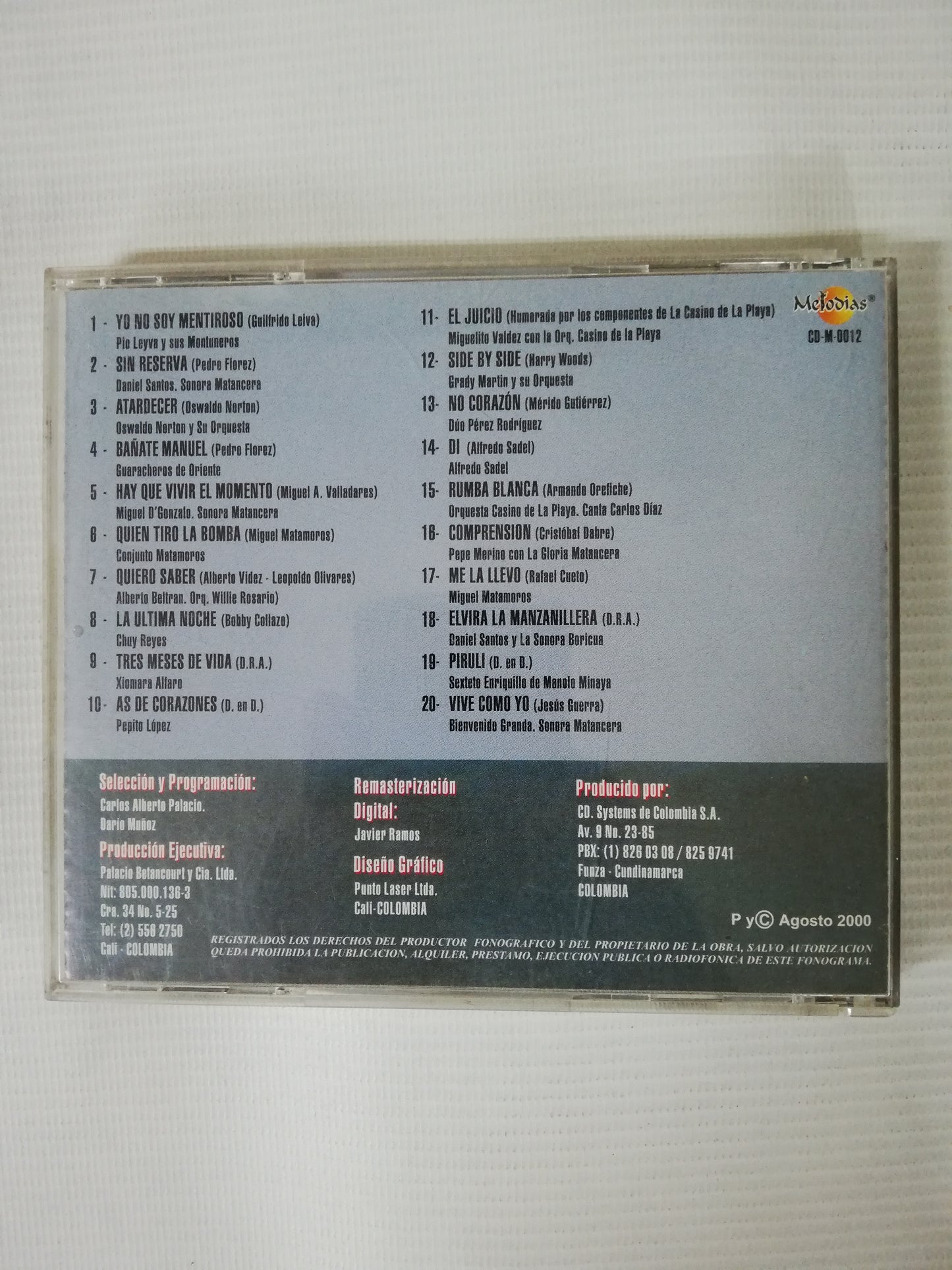 CD RUMBAS, BOLEROS Y GUAJIRAS - RUMBAS, BOLEROS Y GUAJIRAS VOL. 2