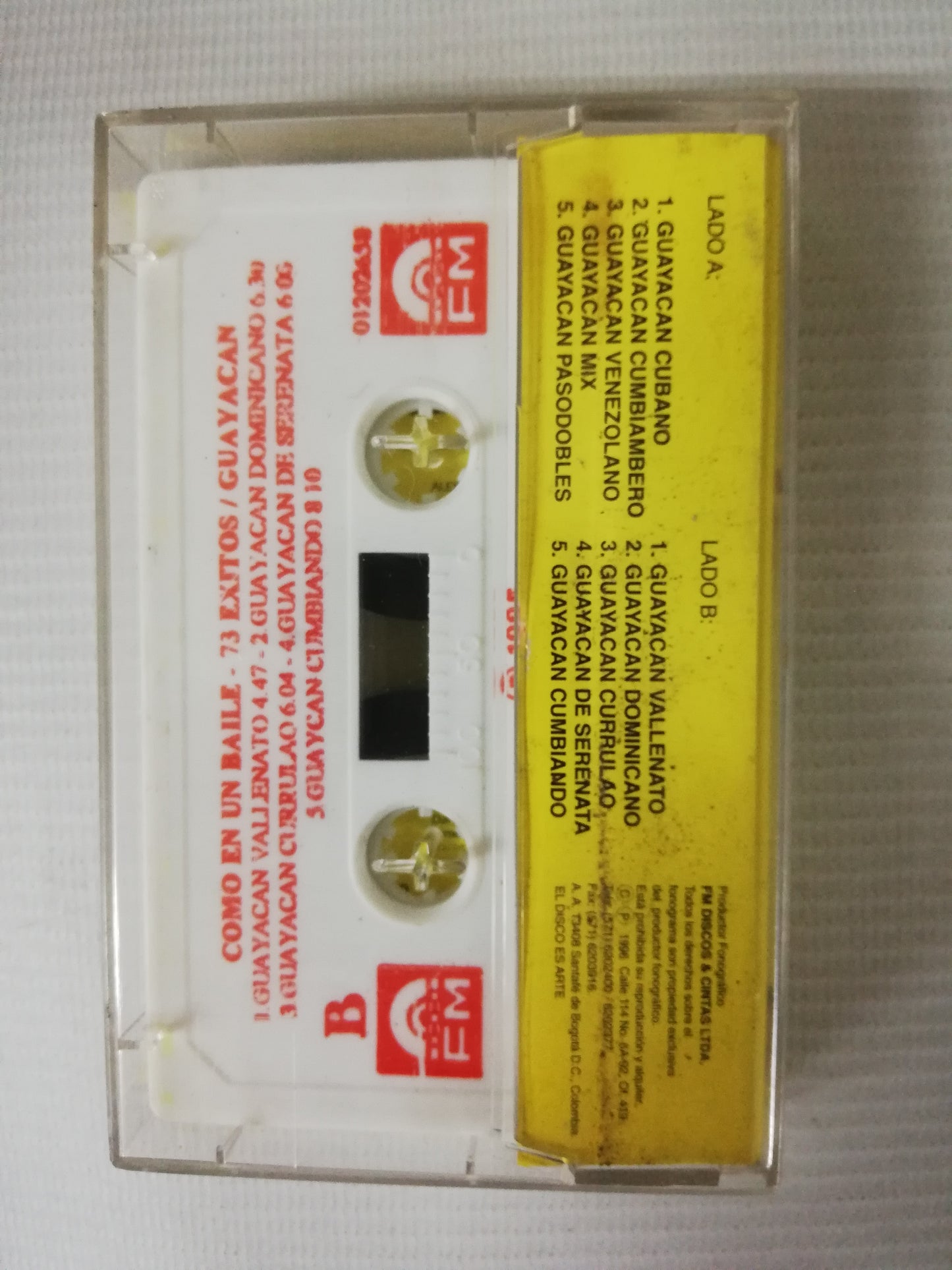 CASSETTE GUAYACÁN ORQUESTA - COMO EN UN BAILE