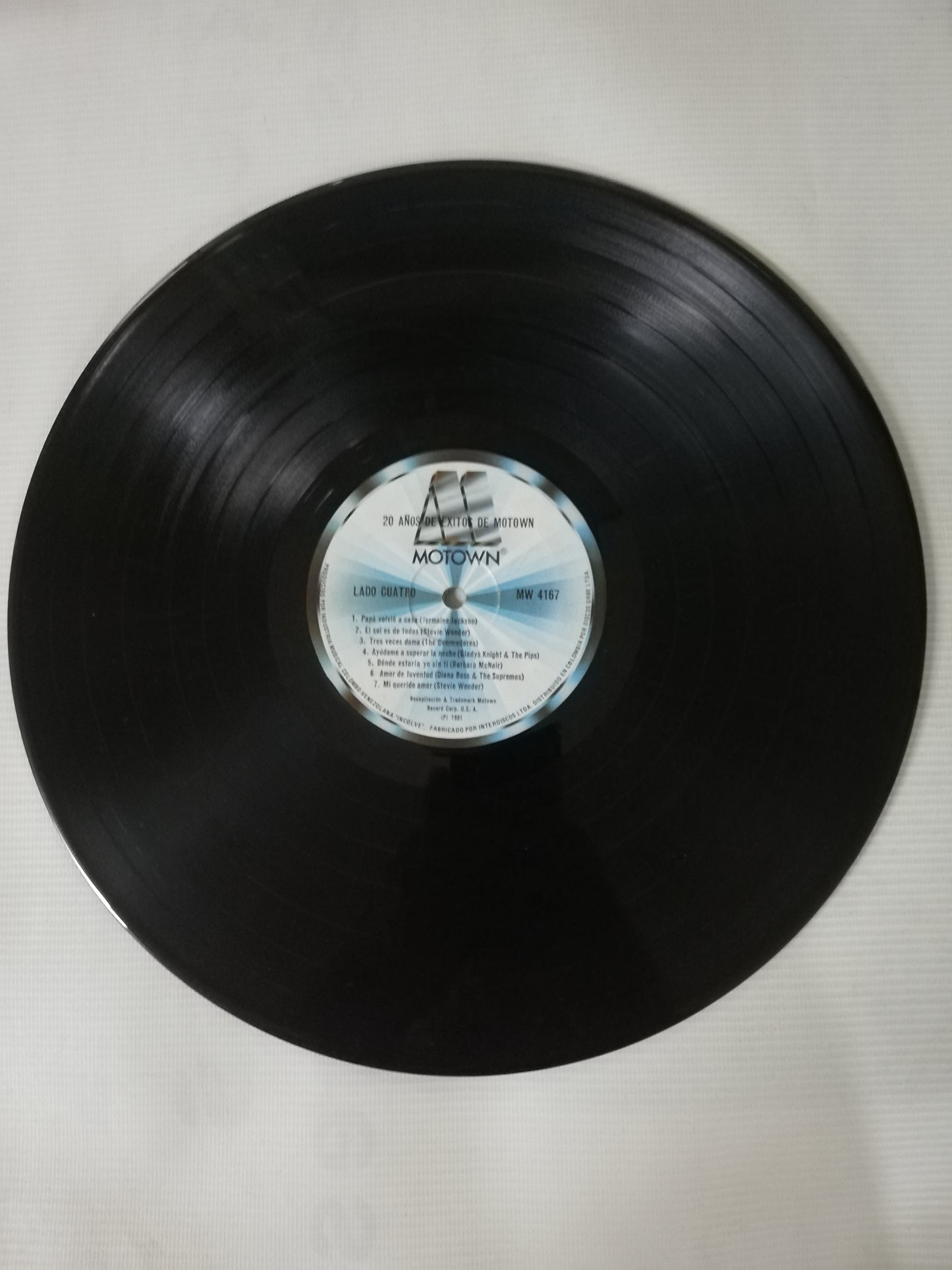 LP 20 AÑOS DE EXITOS DE MOTOWN - VARIOS INTÉRPRETES - VINYL X 2