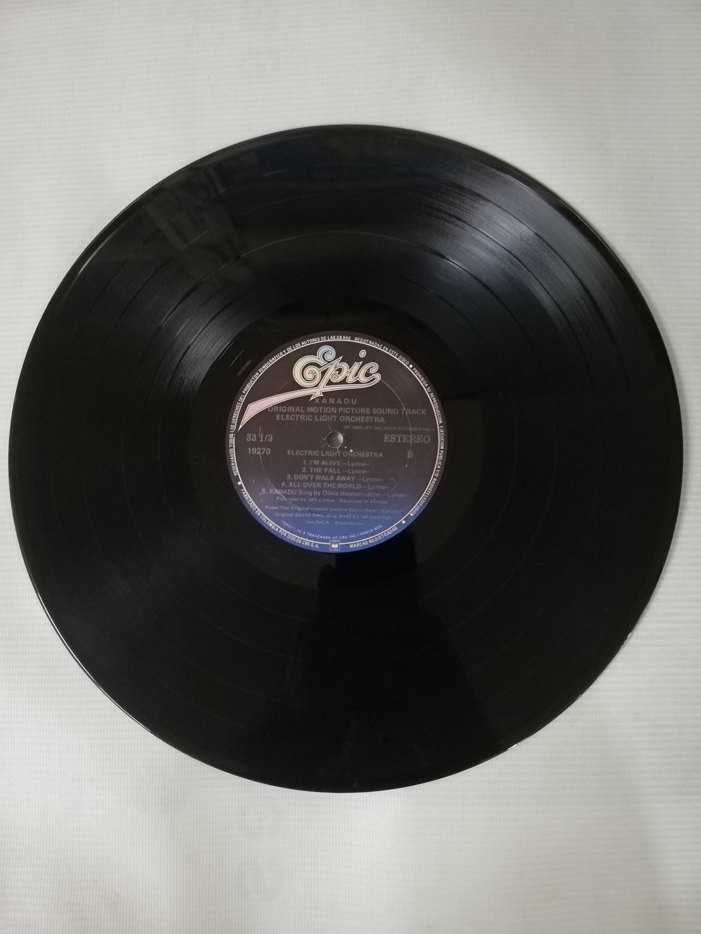 LP ELECTRIC LIGHT ORCHESTRA - OLIVIA NEWTON JOHN - XANADU - ORIGINAL MOTION PICTURE SOUNDTRACK