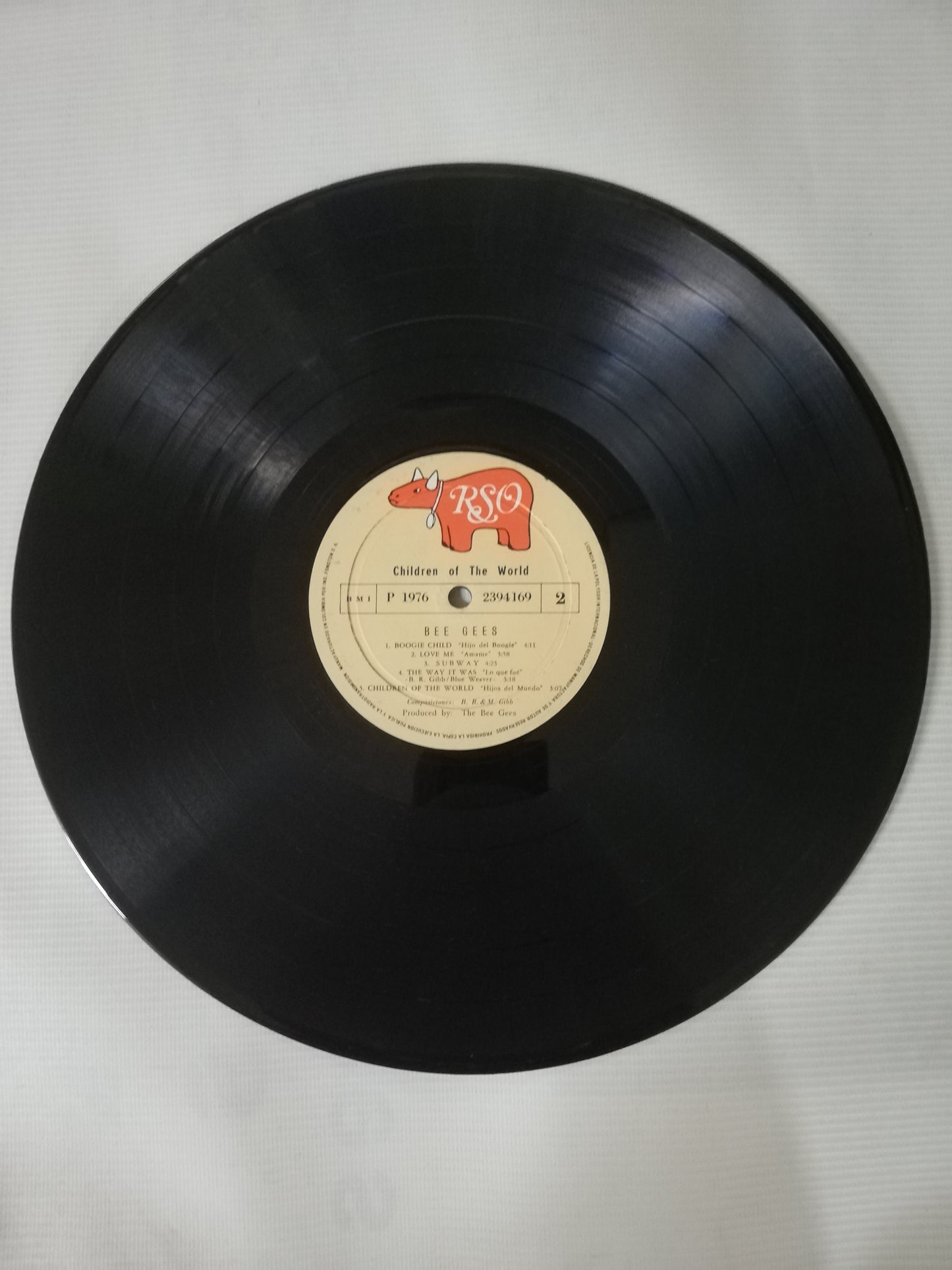 LP BEE GEES - CHILDREN OF THE WORLD