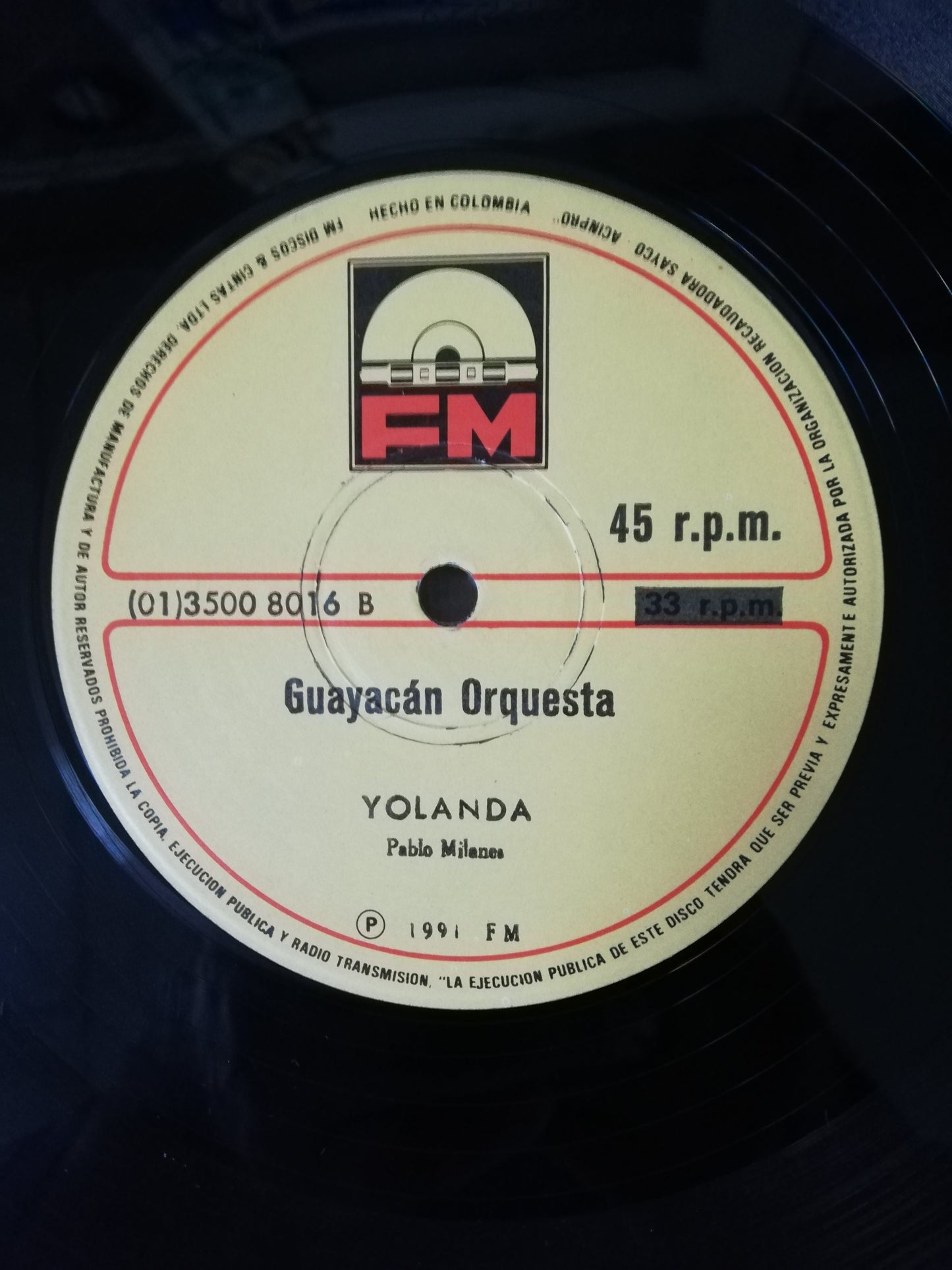 LP GUAYACÁN ORQUESTA - OIGA, MIRE, VEA / YOLANDA