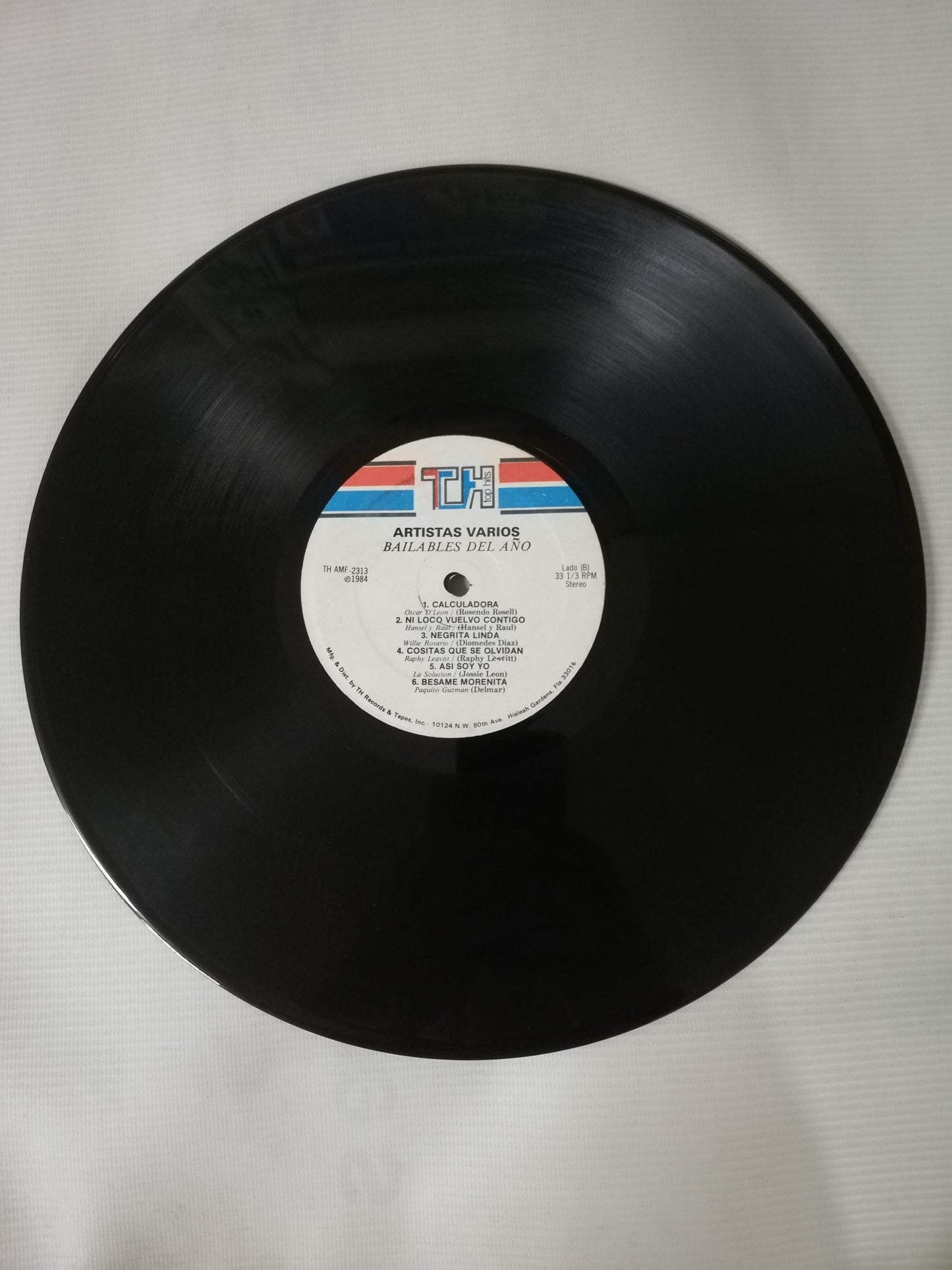 LP BAILABLES DEL AÑO - CON SUS ARTISTAS ORIGINALES