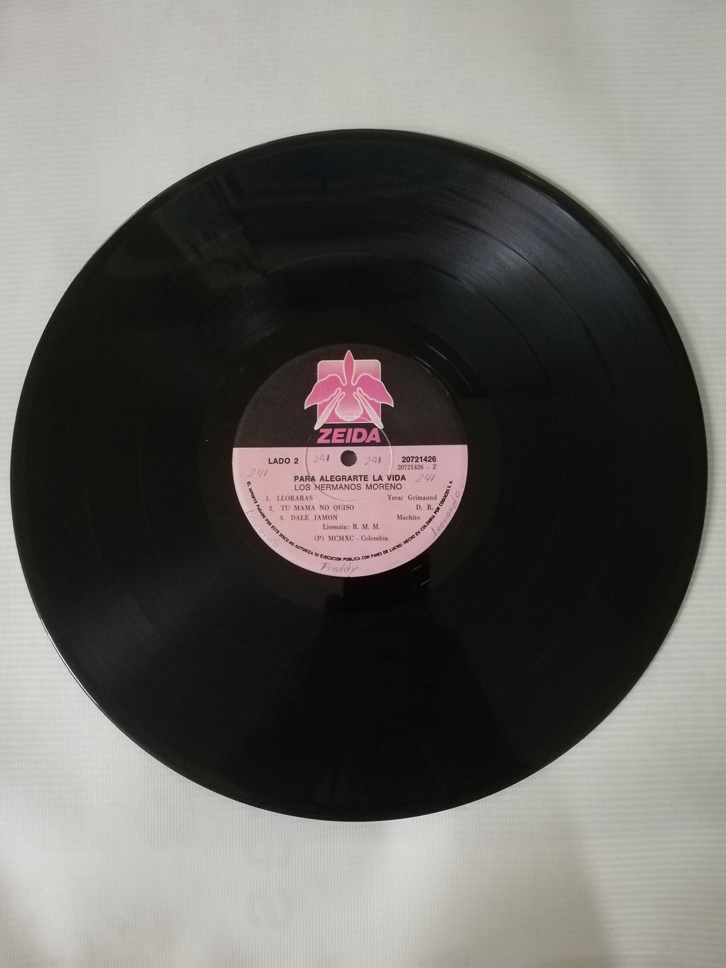 LP LOS HERMANOS MORENO - PARA ALEGRARTE LA VIDA