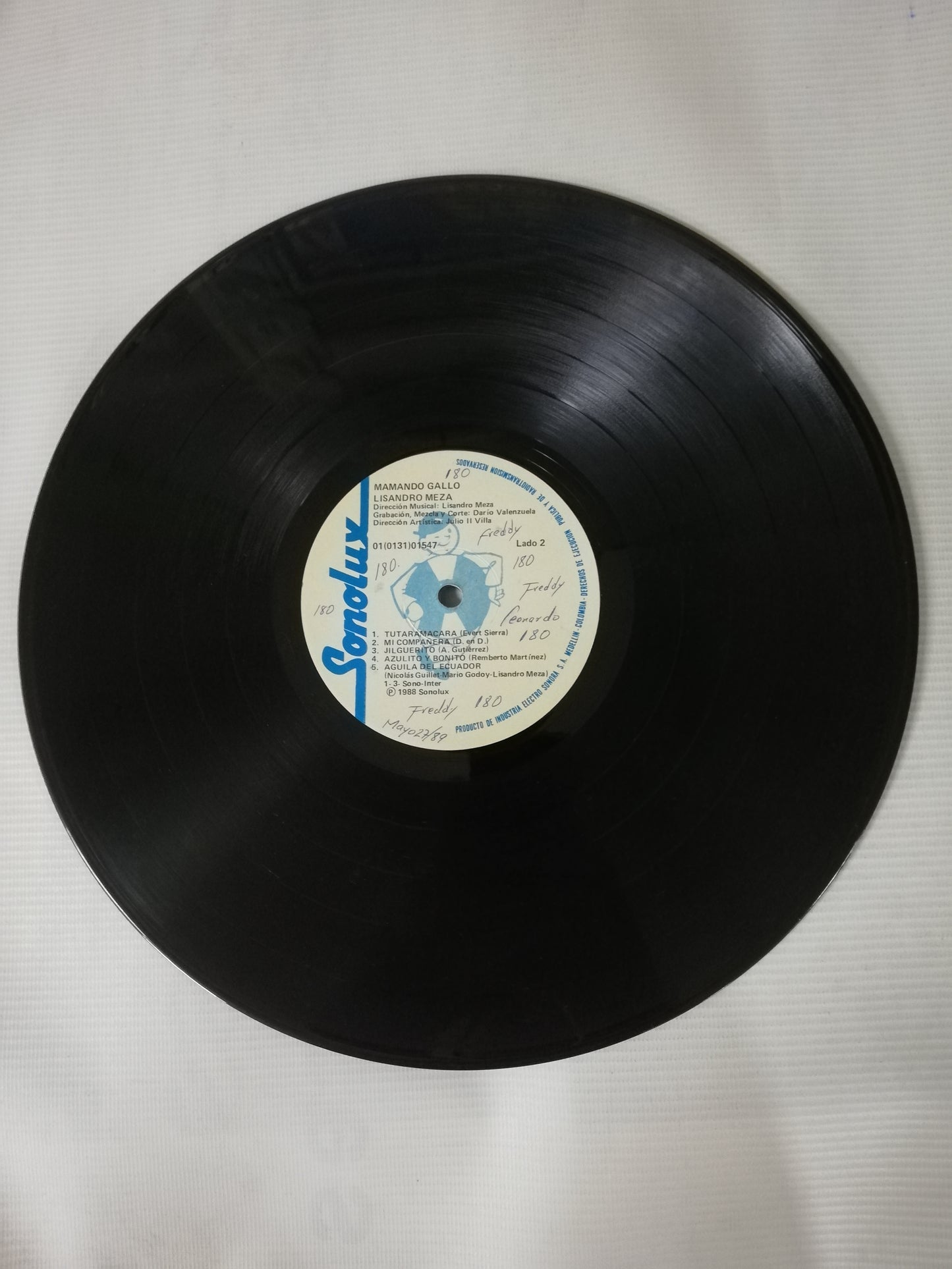 LP LISANDRO MEZA Y SU CONJUNTO - MAMANDO GALLO