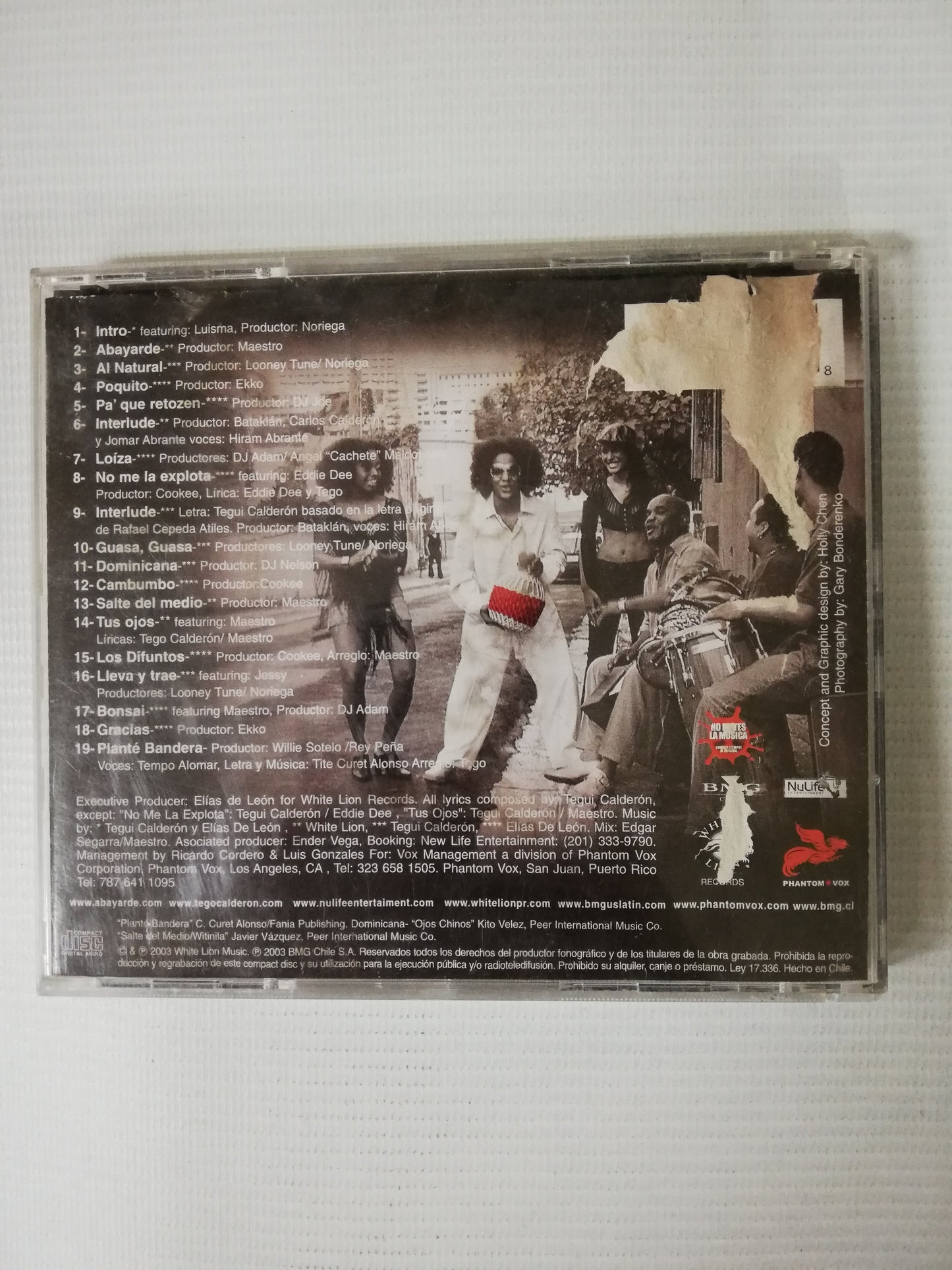 CD TEGO CALDERON - EL ABAYARDE