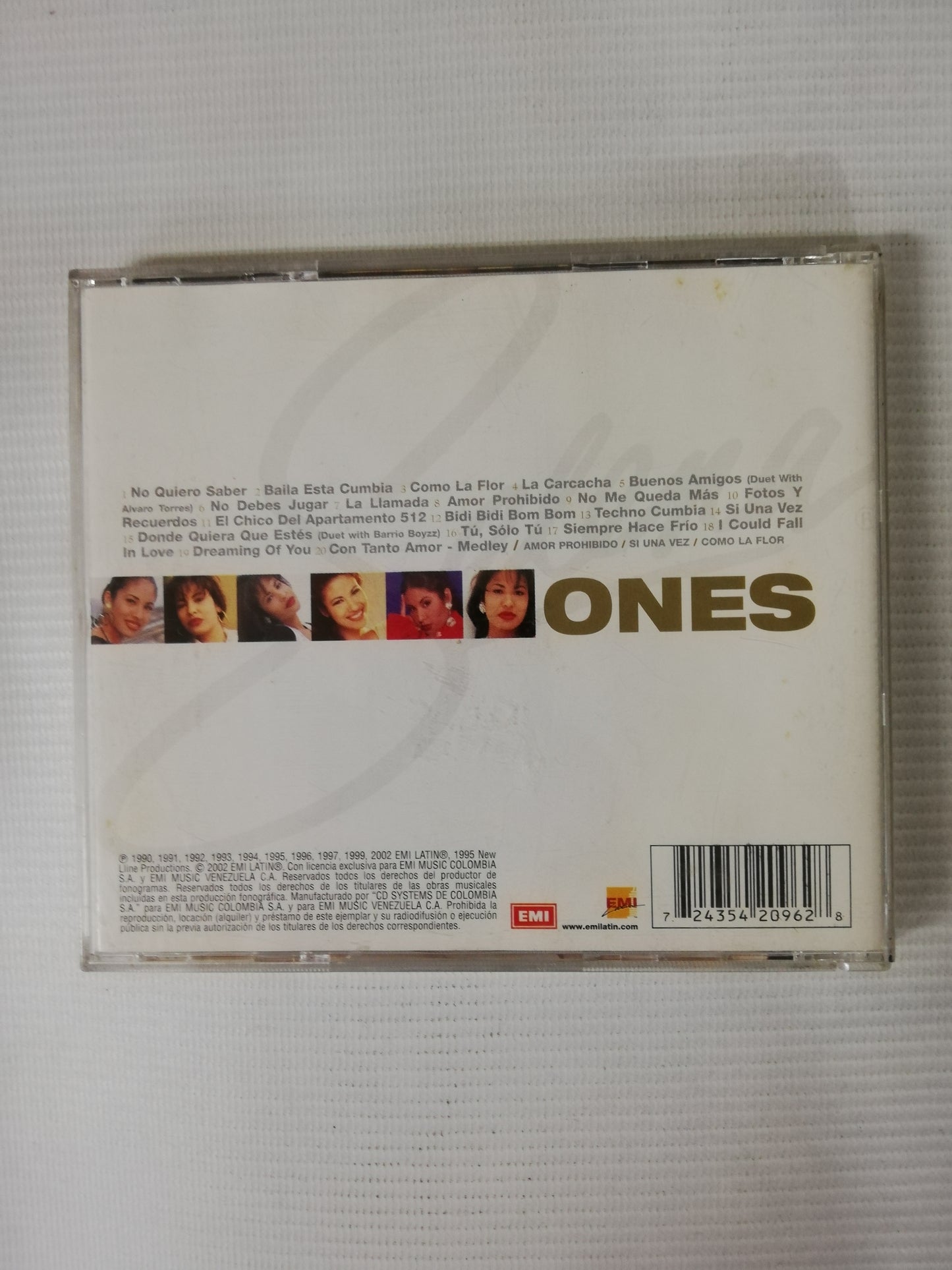 CD SELENA - ONES