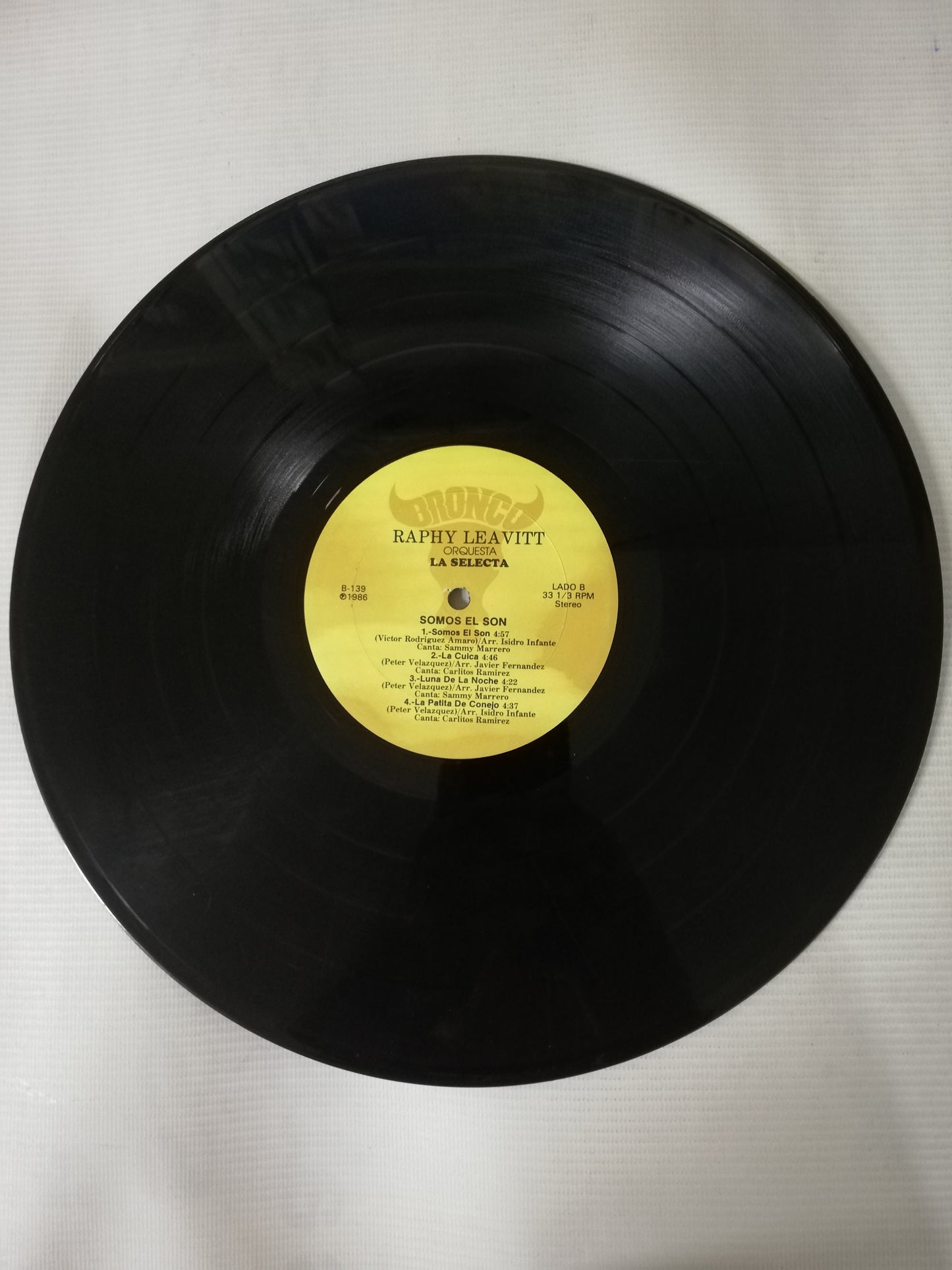 LP RAPHY LEAVITT Y SU ORQUESTA LA SELECTA - SOMOS EL SON