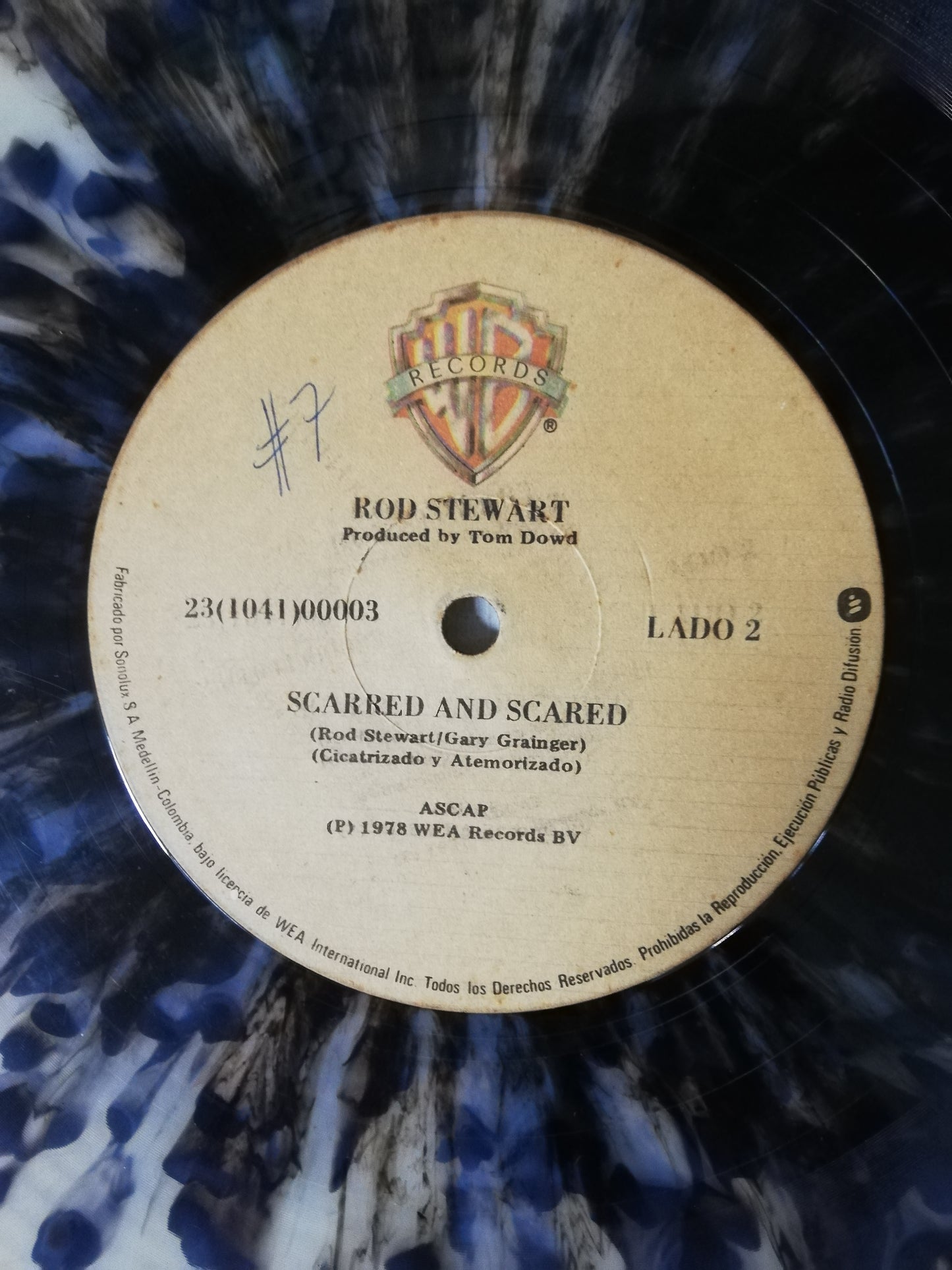 LP ROD STEWART - DA YA THINK I´M SEXY / SCARRED AND SCARED