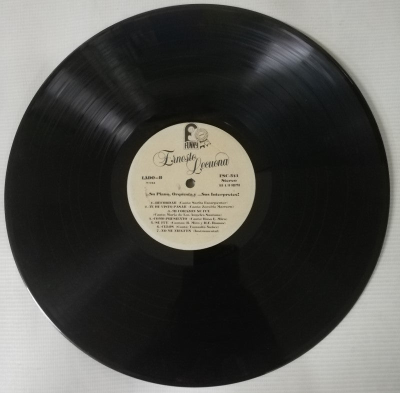 LP ERNESTO LECUONA - ...SU PIANO, ORQUESTA Y...SUS INTÉRPRETES!