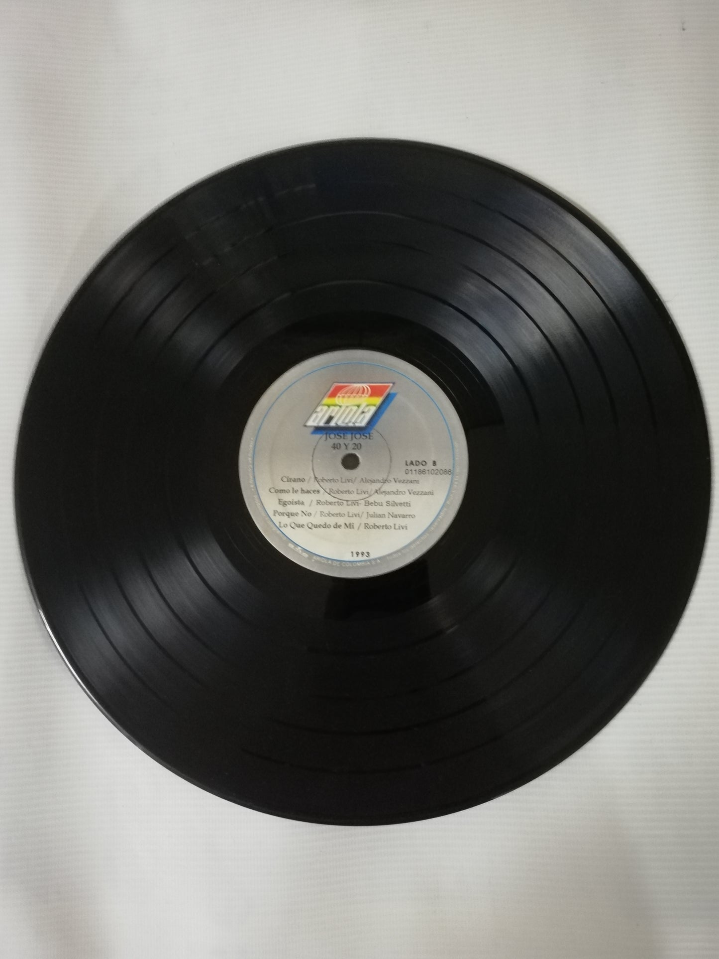 LP JOSÉ JOSÉ - 40 Y 20