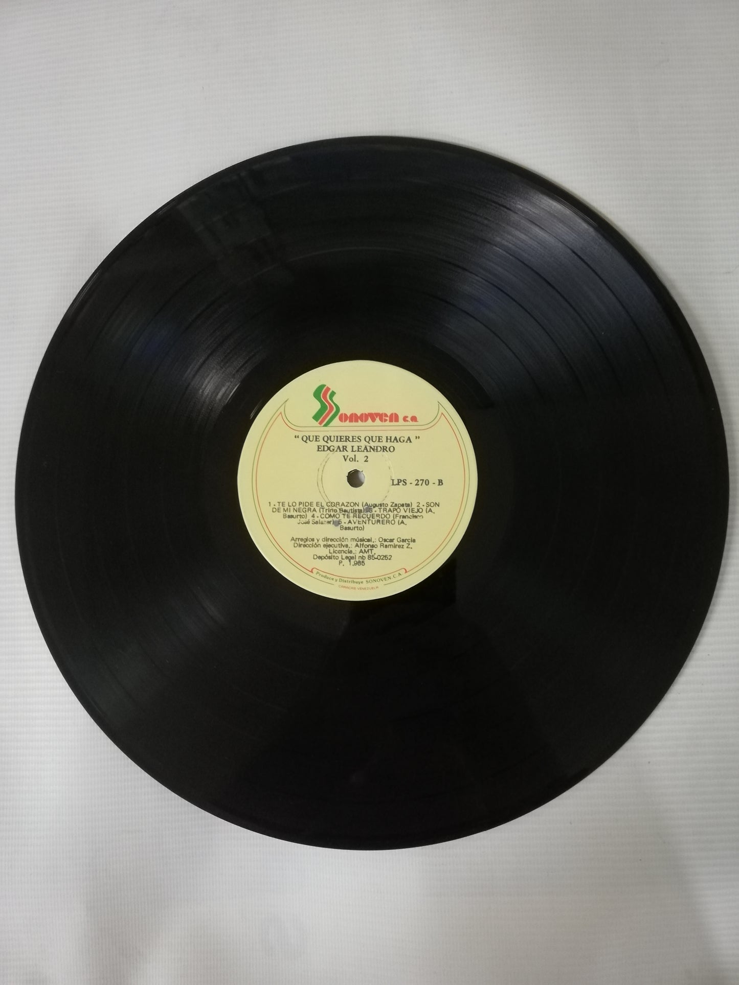 LP EDGAR LEANDRO - QUE QUIERES QUE HAGA?