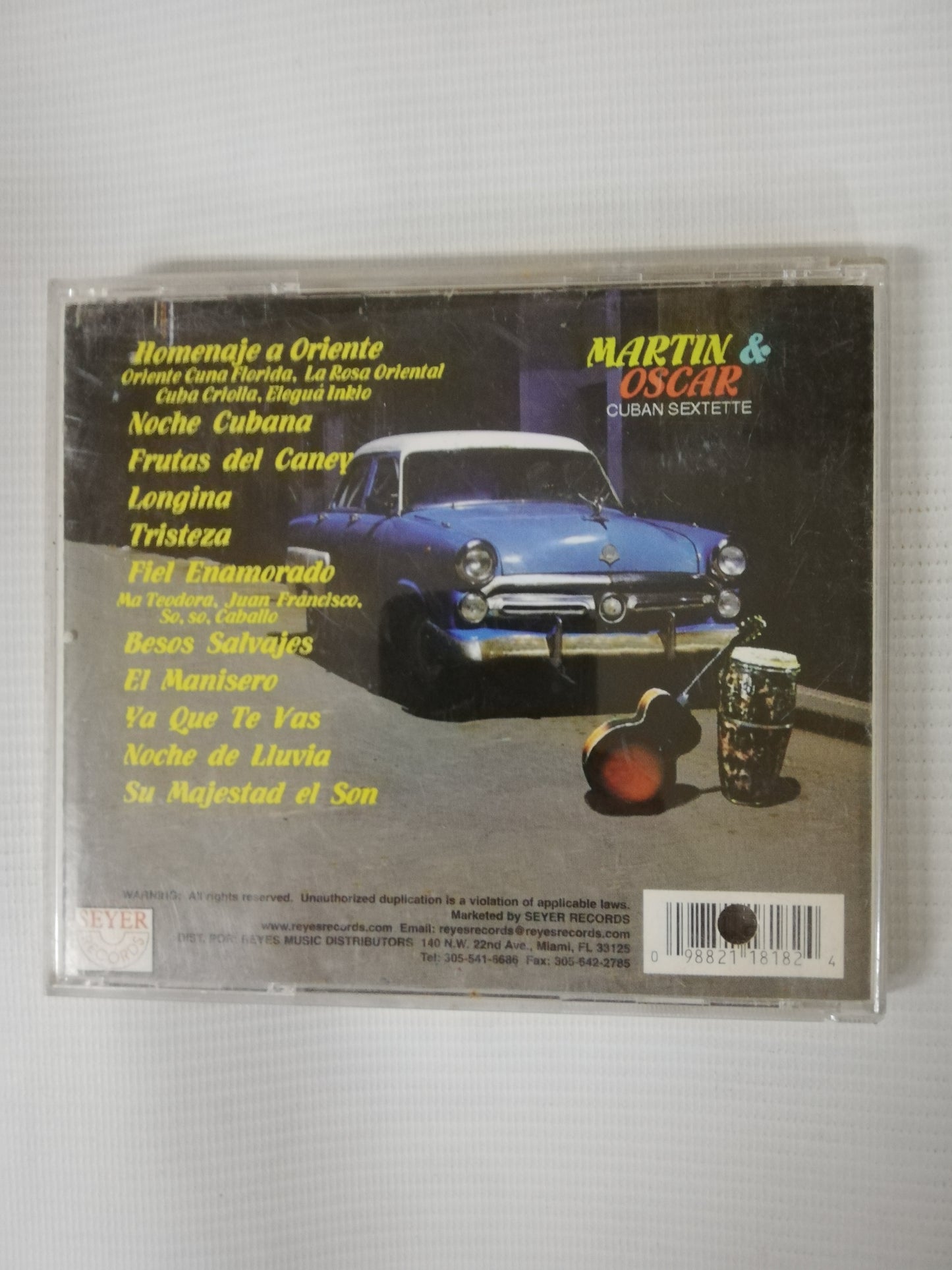CD MARTIN & OSCAR SEXTETO - SU MAJESTAD EL SON, SU EXCELENCIA EL BOLERO