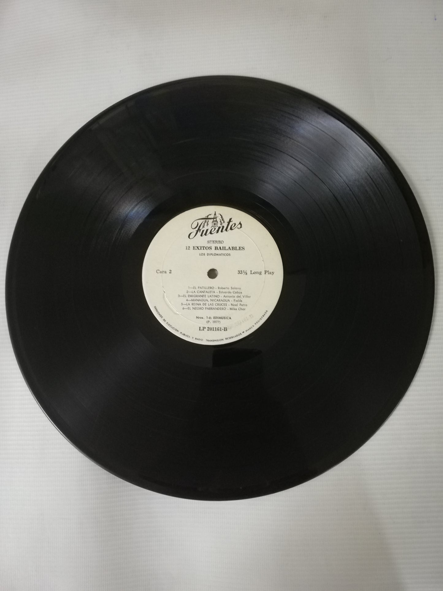 LP LOS DIPLOMATICOS - 12 EXITOS BAILABLES