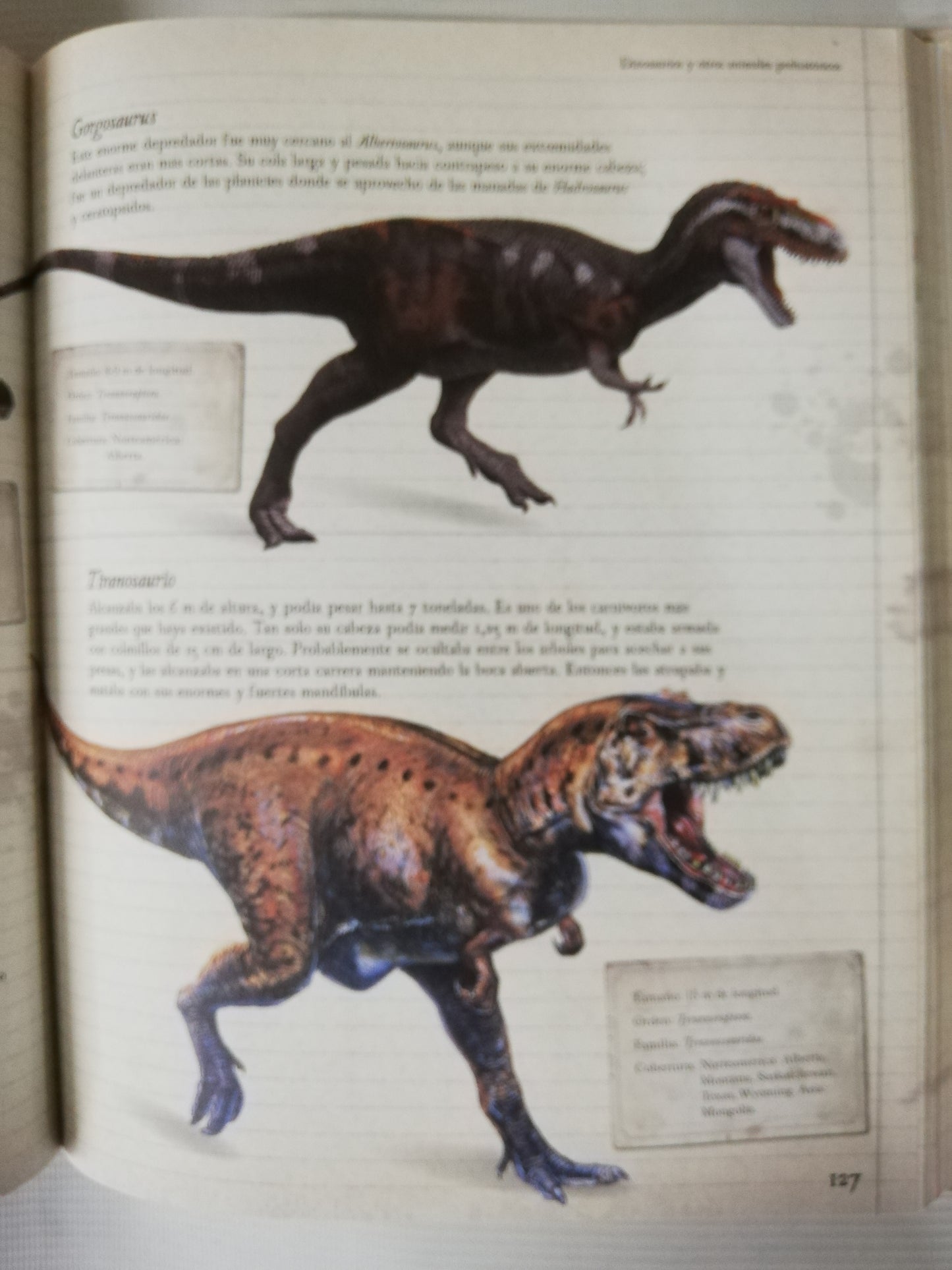 ENCICLOPEDIA DE LOS DINOSAURIOS Y OTROS ANIMALES PREHISTÓRICOS