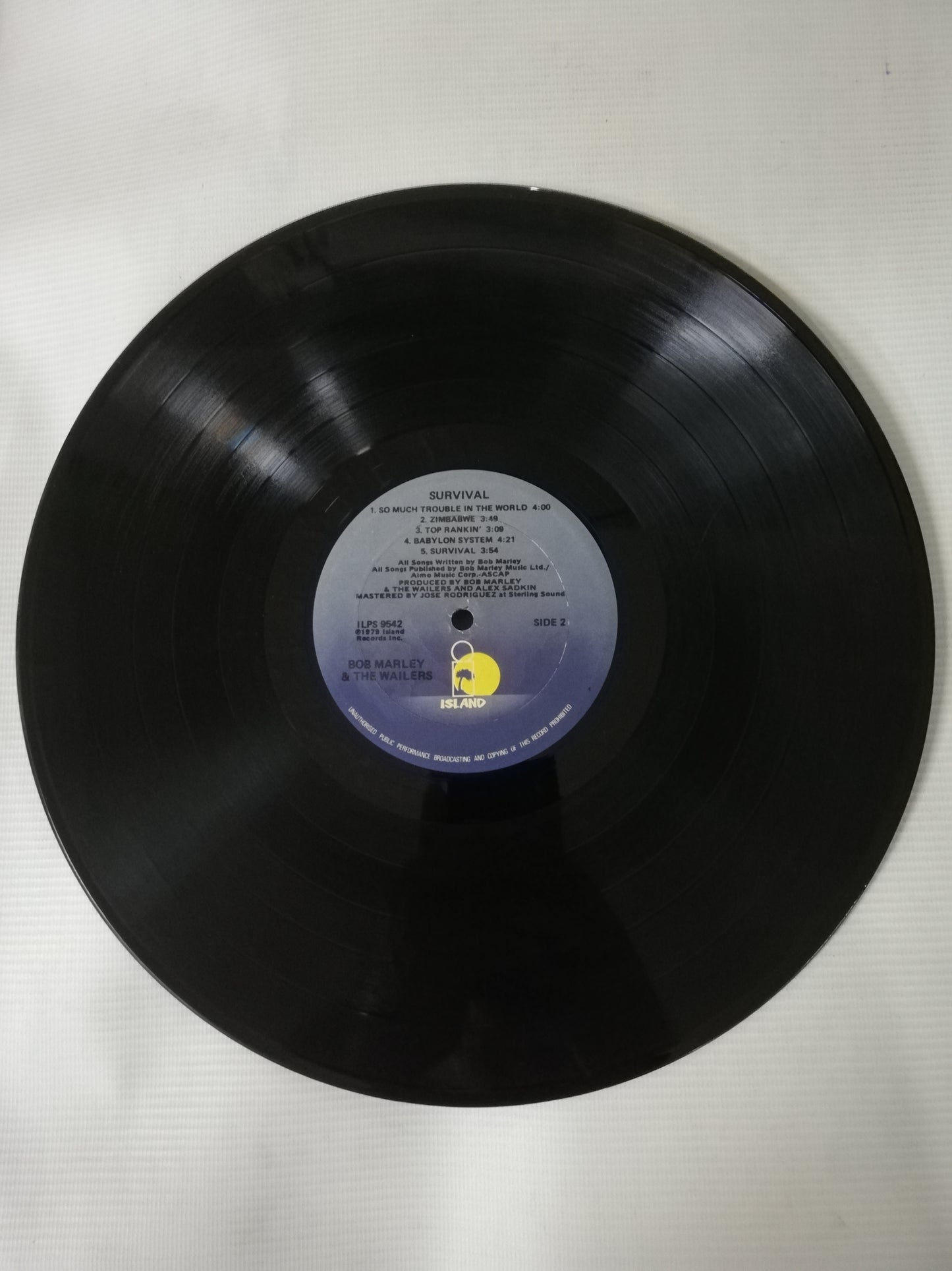 BOB MARLEY AND THE WAILERS - SURVIVAL