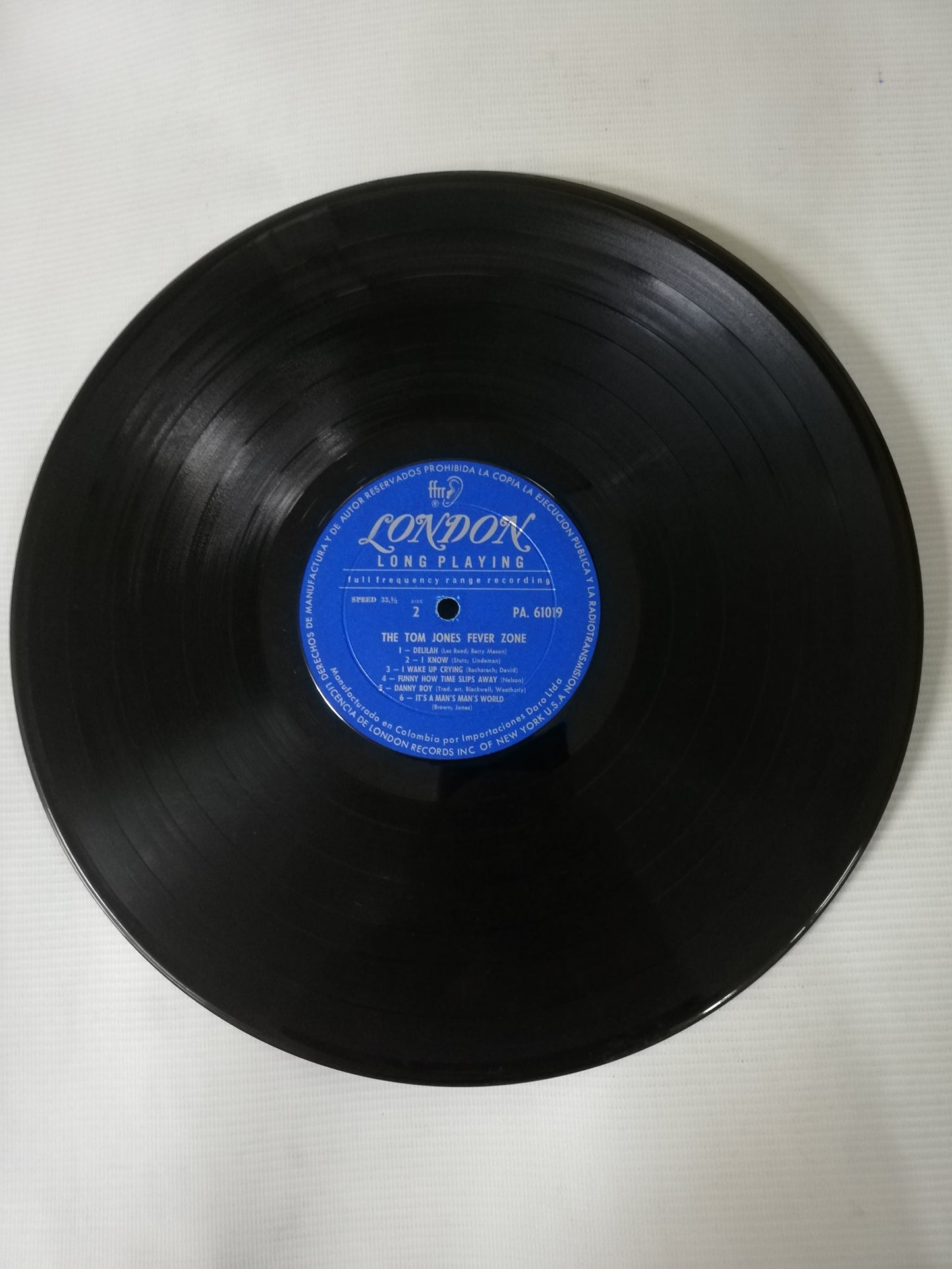 LP TOM JONES - THE TOM JONES FEVER ZONE
