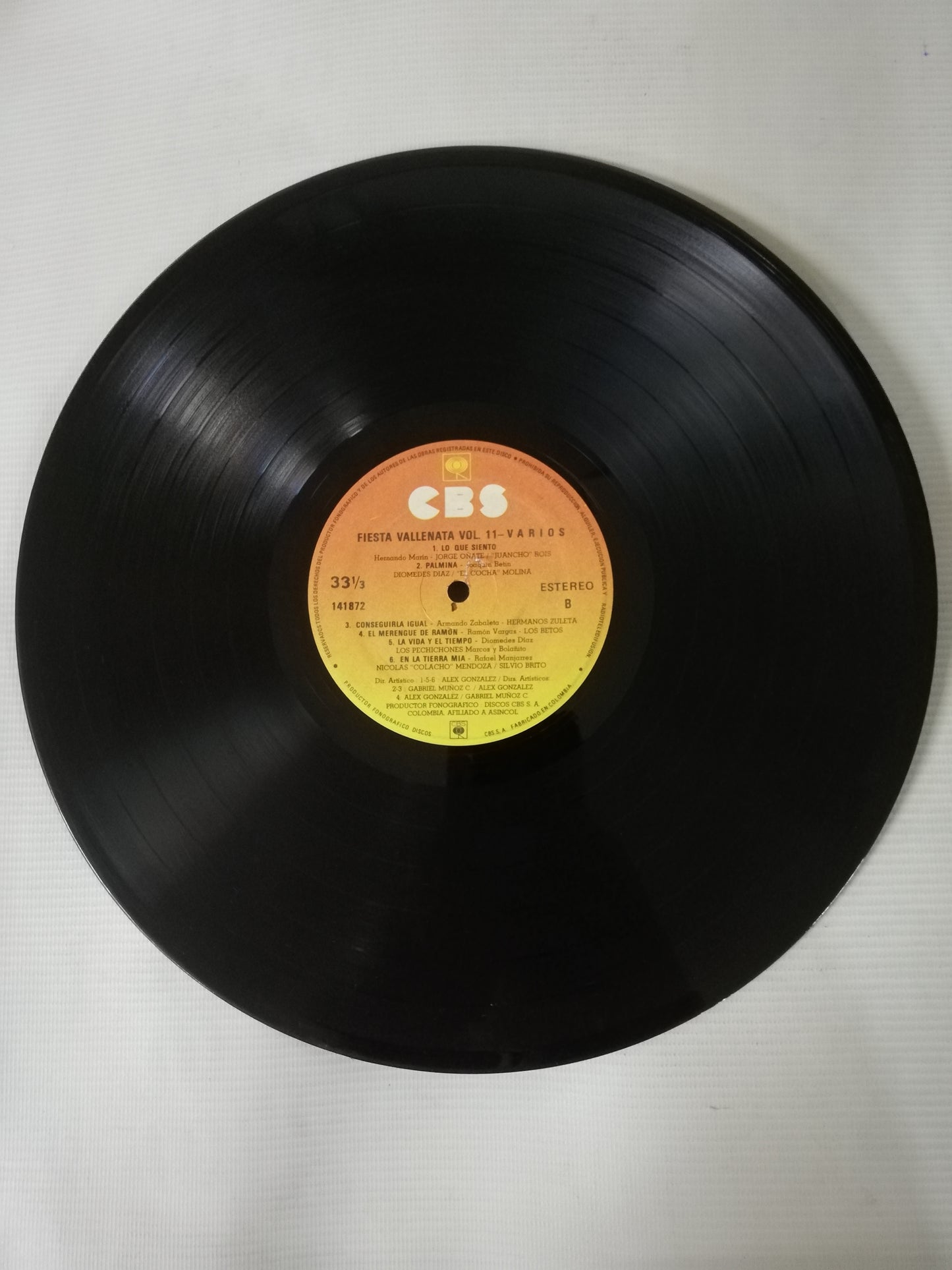 LP FIESTA VALLENATA - FIESTA VALLENATA VOL. 11
