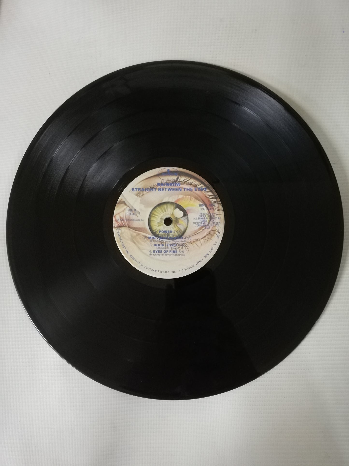 LP RAINBOW - STRAIGHT BETWEEN THE EYES
