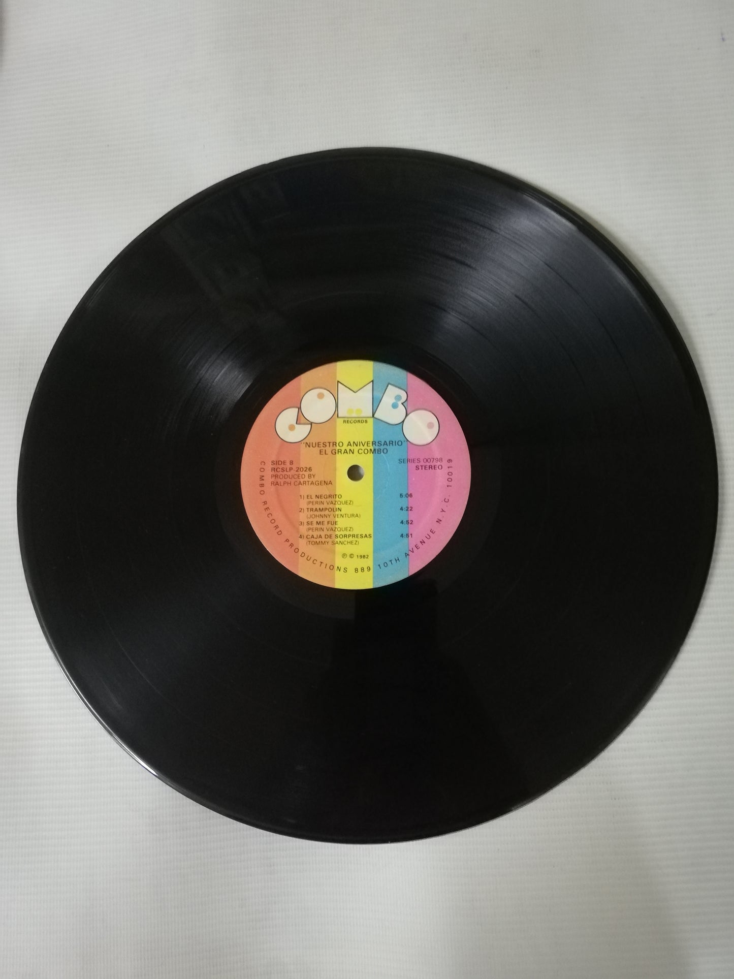 LP EL GRAN COMBO DE PUERTO RICO - NUESTRO ANIVERSARIO