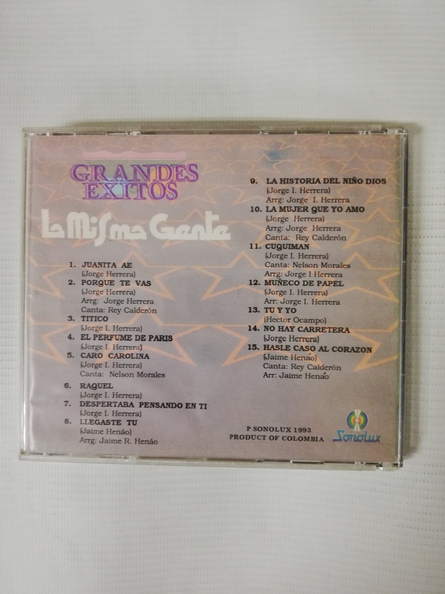 CD LA MISMA GENTE - GRANDES EXITOS