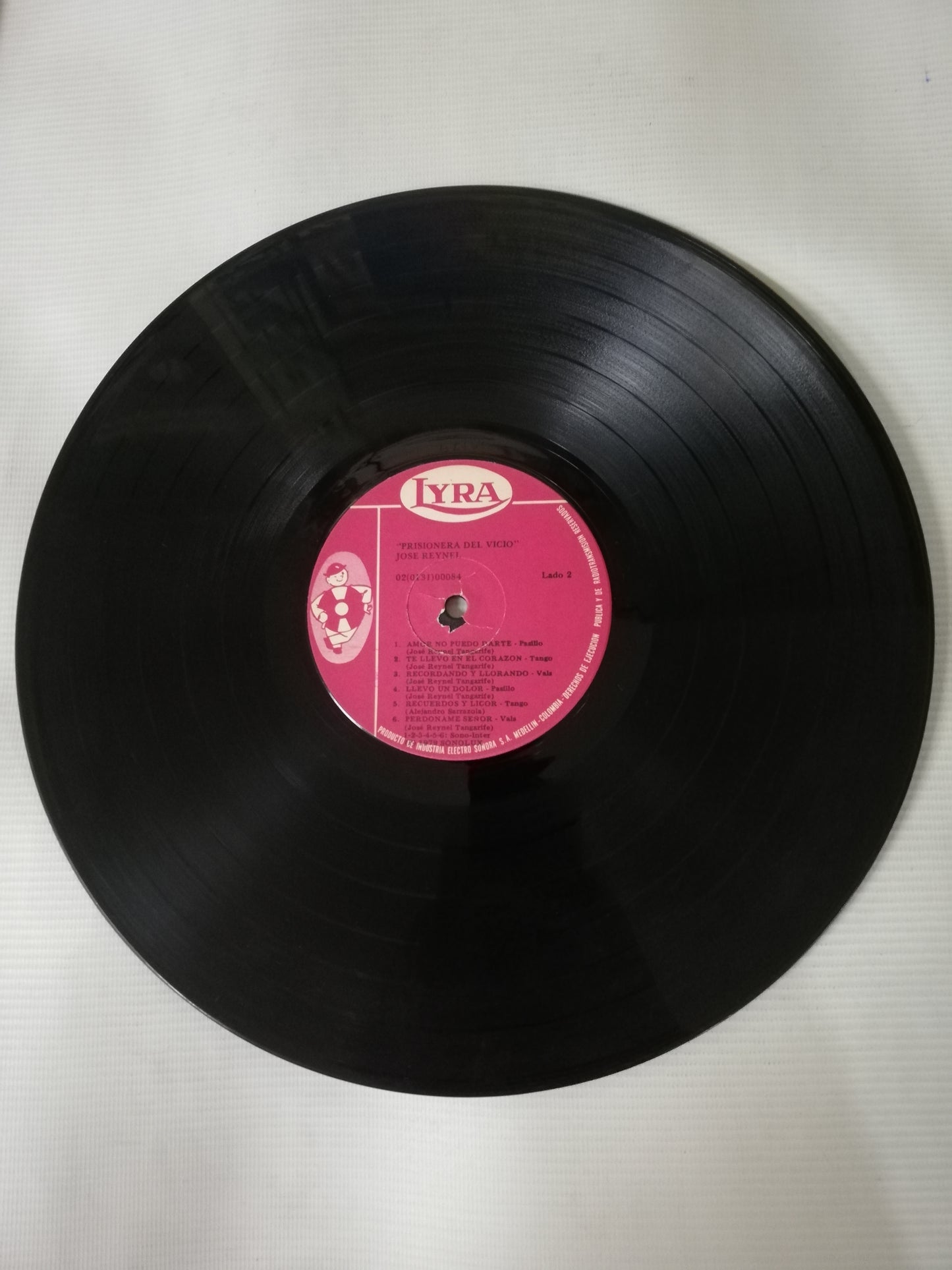 LP JOSE REYNEL - PRISIONERA DEL VICIO