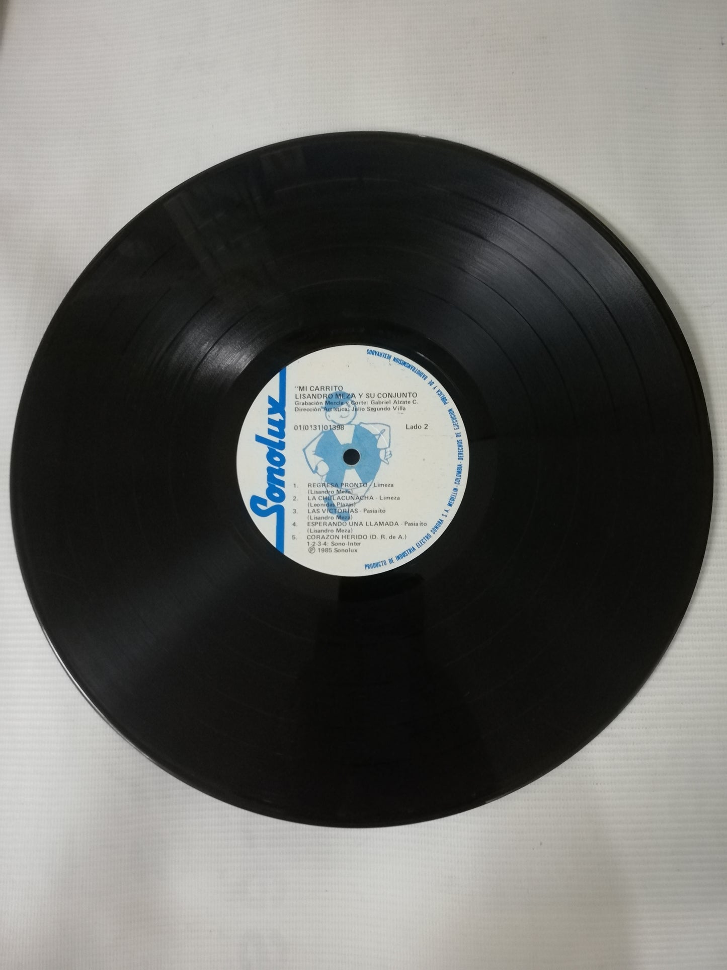 LP LISANDRO MEZA Y SU CONJUNTO - MI CARRITO