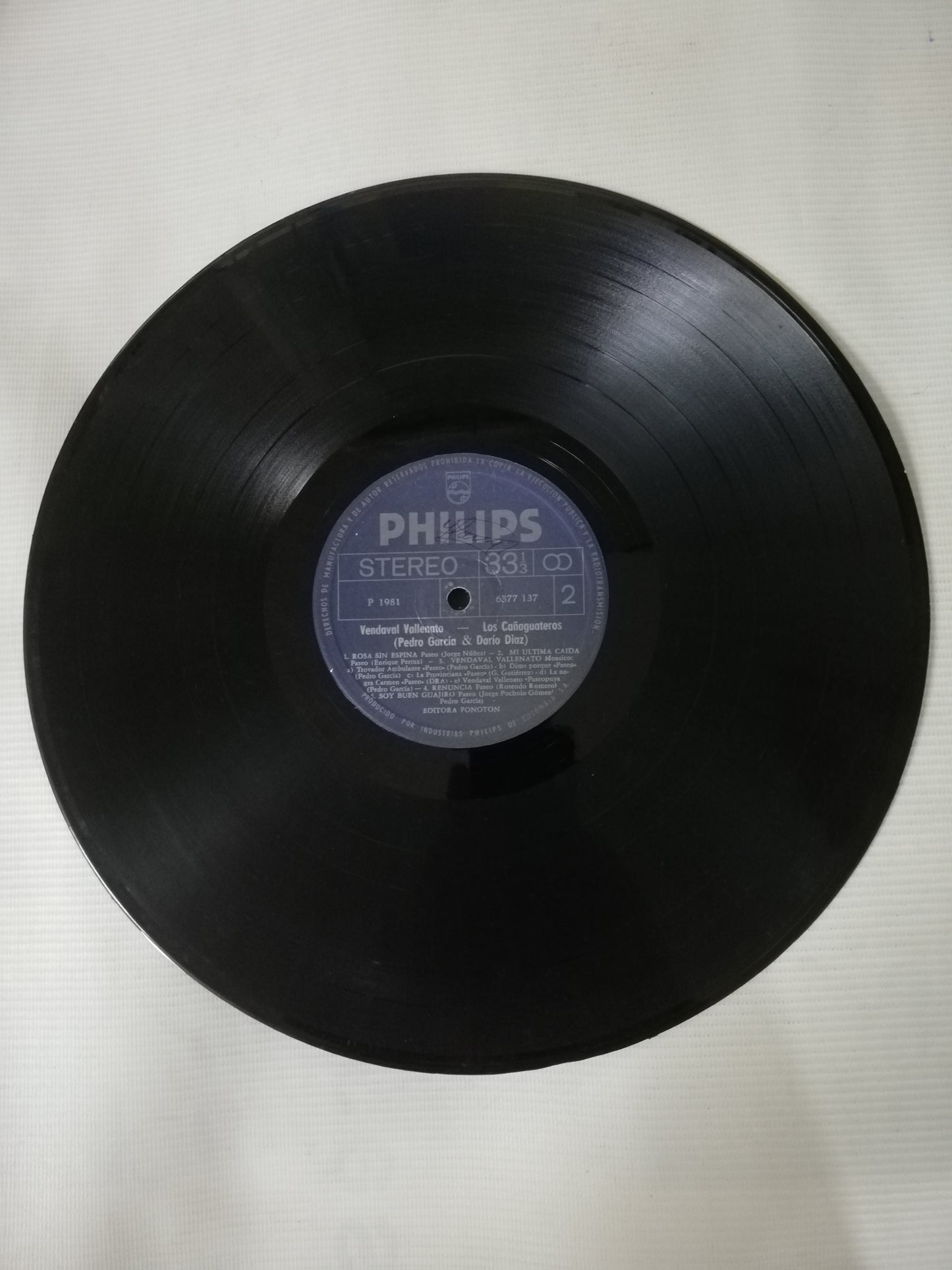 LP PEDRO GARCIA / DARIO DIAZ - VENDAVAL VALLENATO