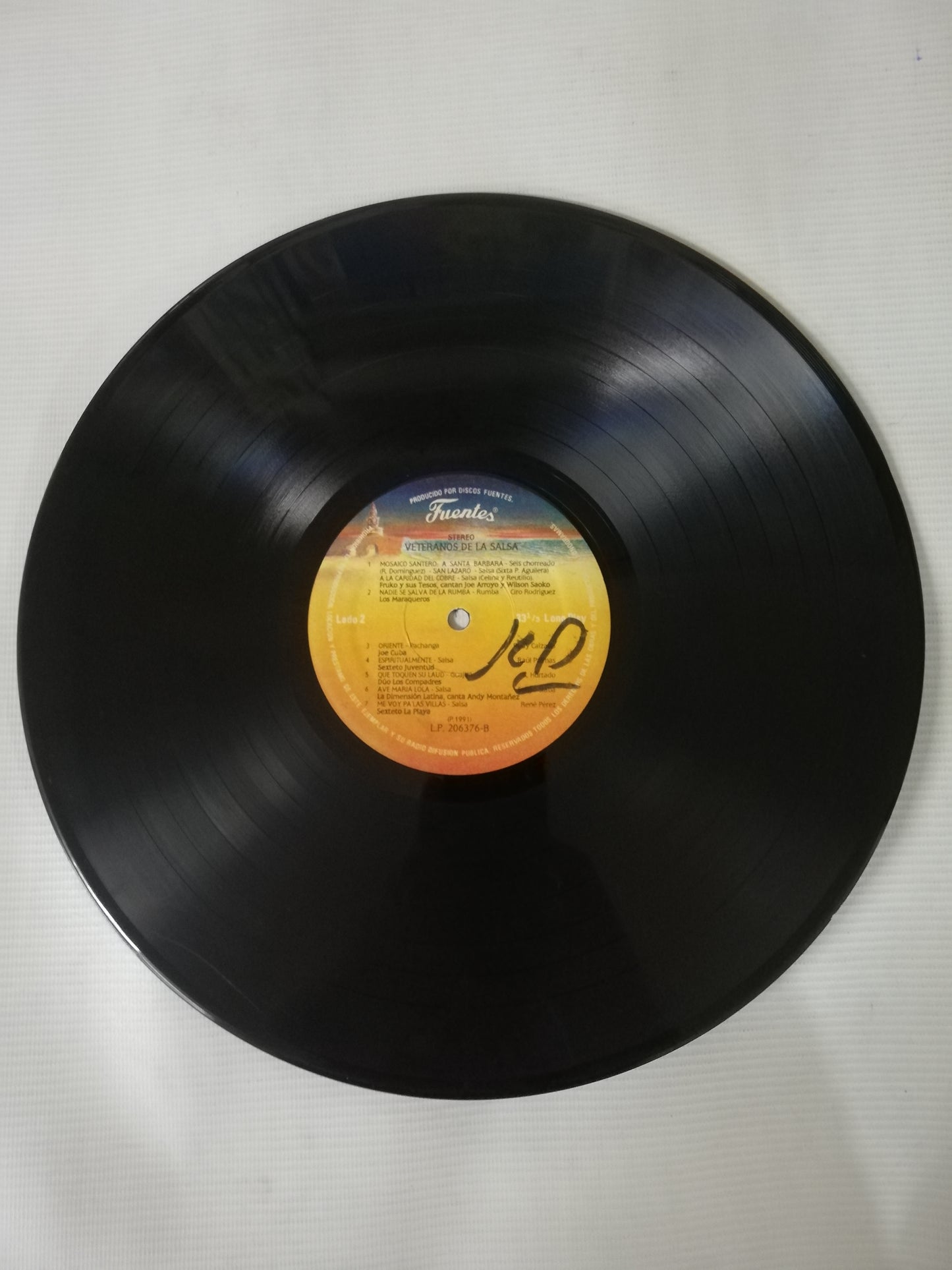 LP VETERANOS DE LA SALSA - VETERANOS DE LA SALSA VOL. 1